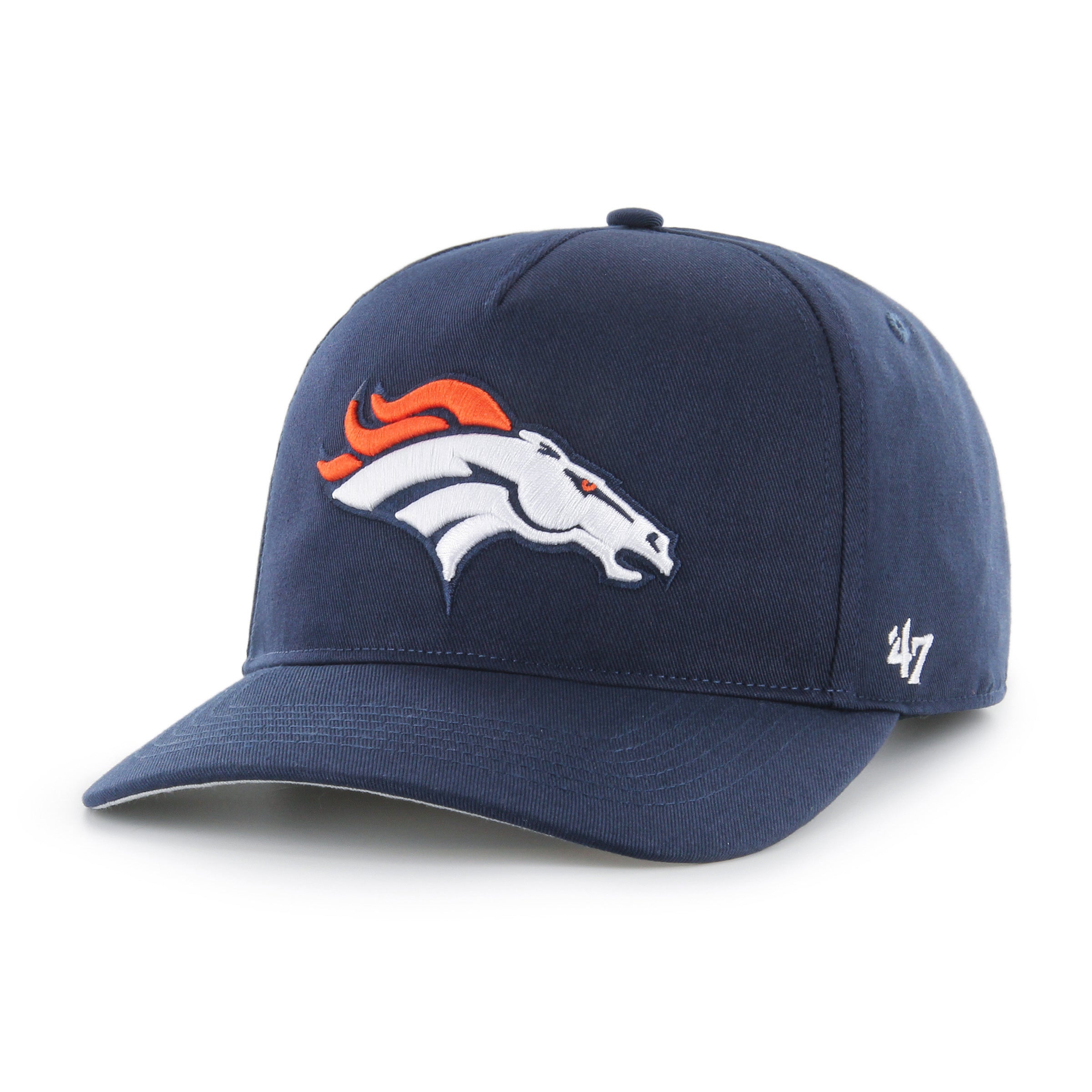 Denver Broncos NFL 47 Brand Men's Navy Hitch Snapback Hat