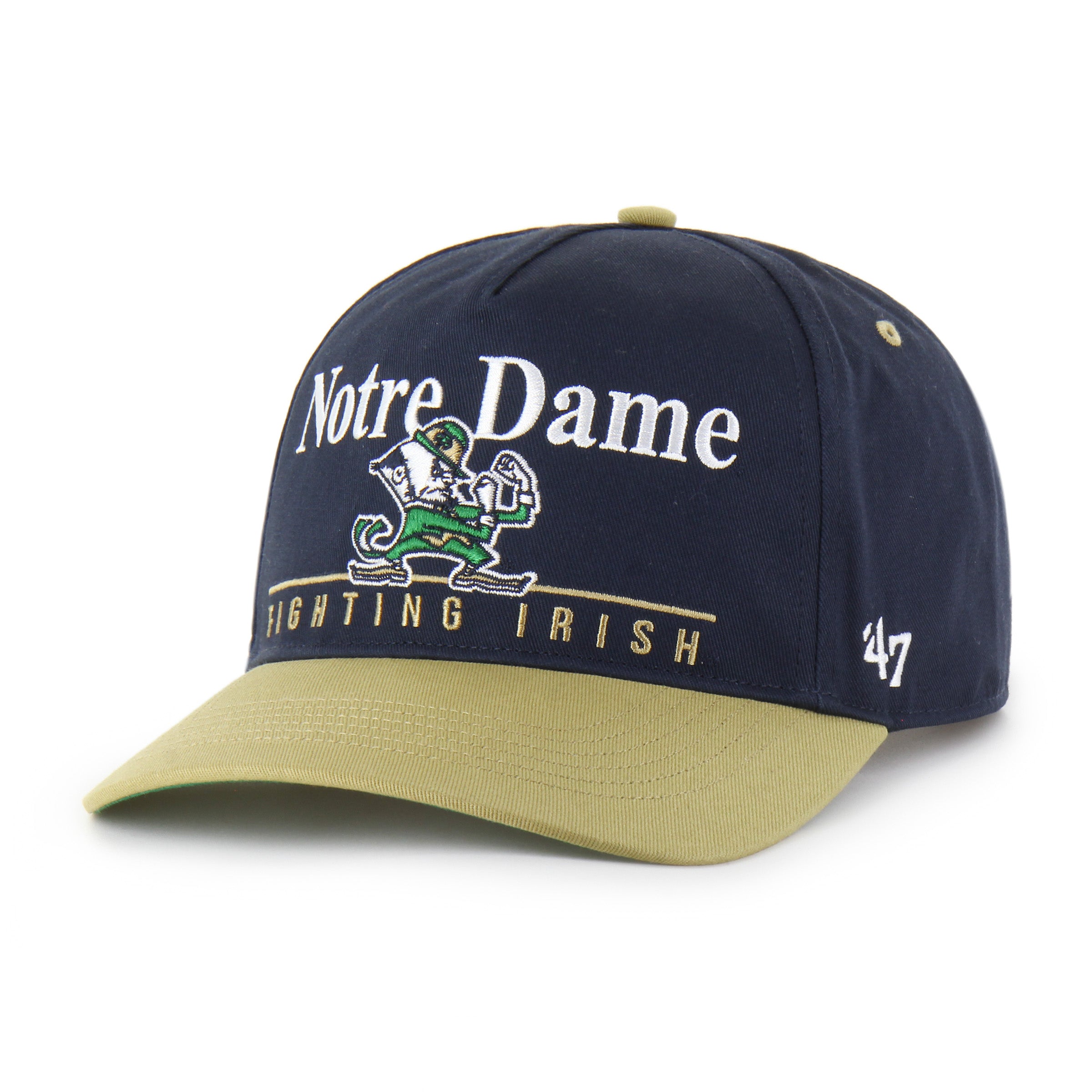 Casquette snapback Super Hitch bleu marine pour homme de la marque NCAA 47 Fighting Irish de Notre Dame