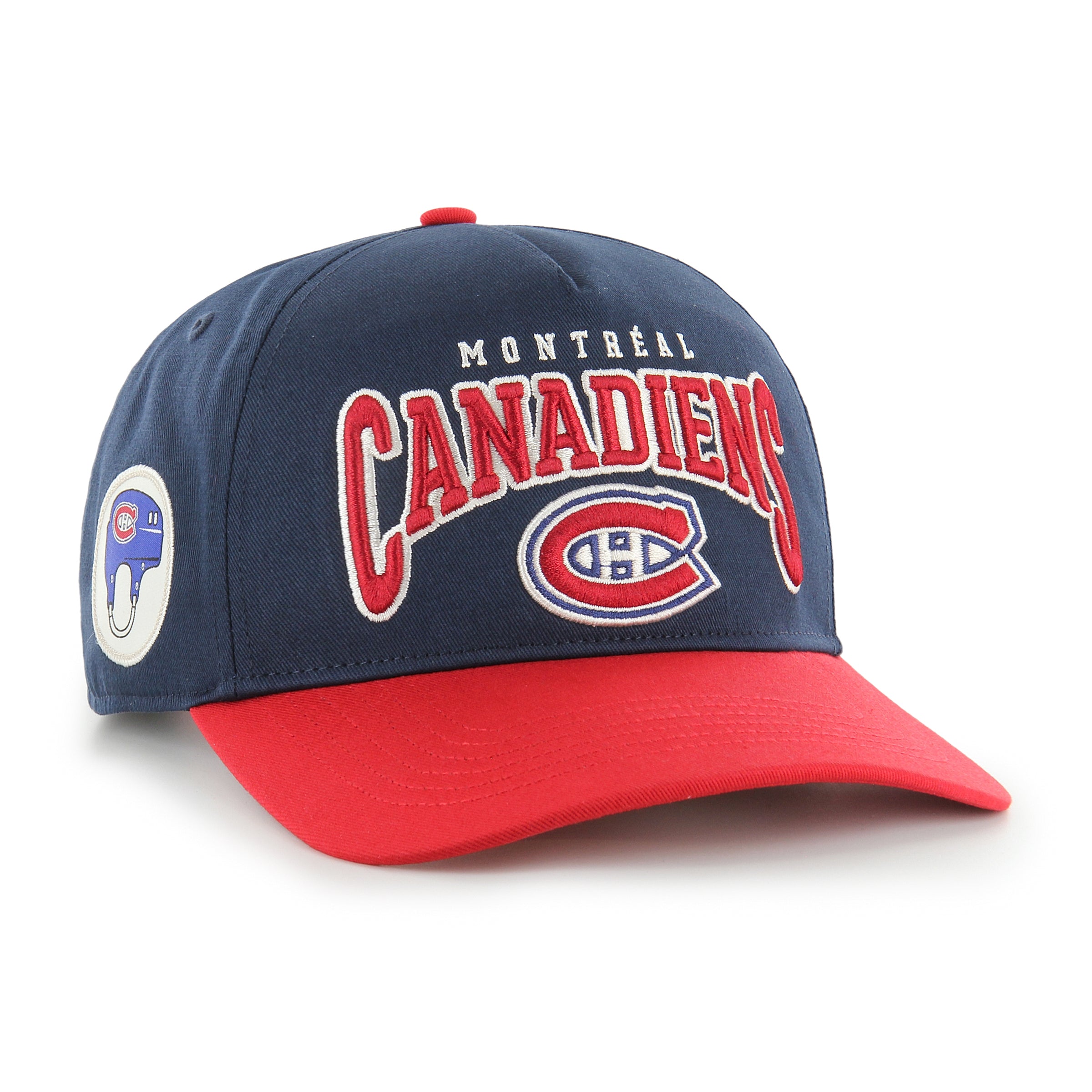 Casquette snapback Arch Hitch bleu marine/rouge pour homme des Canadiens de Montréal de la LNH 47 Brand