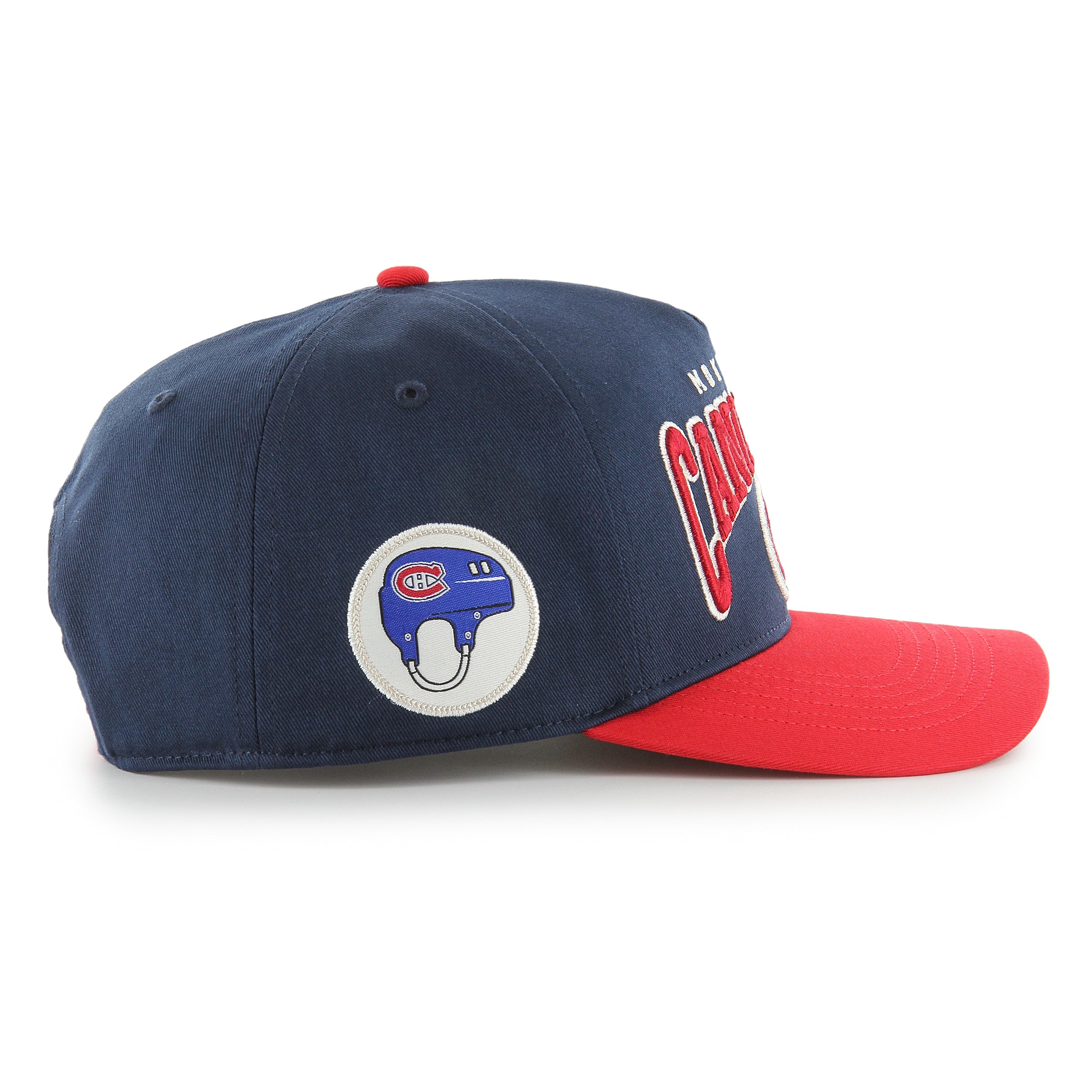 Casquette snapback Arch Hitch bleu marine/rouge pour homme des Canadiens de Montréal de la LNH 47 Brand