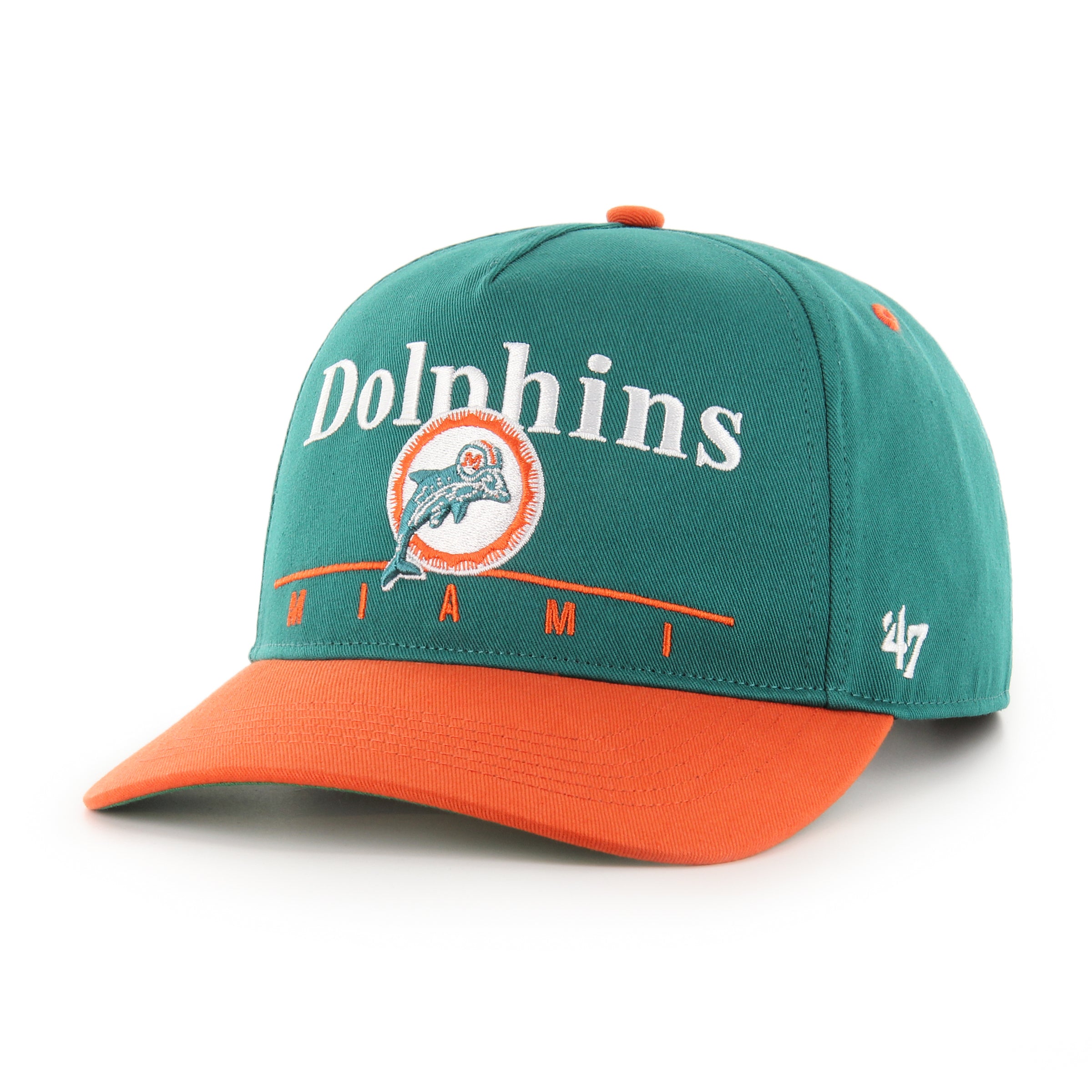 Casquette snapback Super Hitch bleu sarcelle des Dolphins de Miami NFL 47 Brand pour homme
