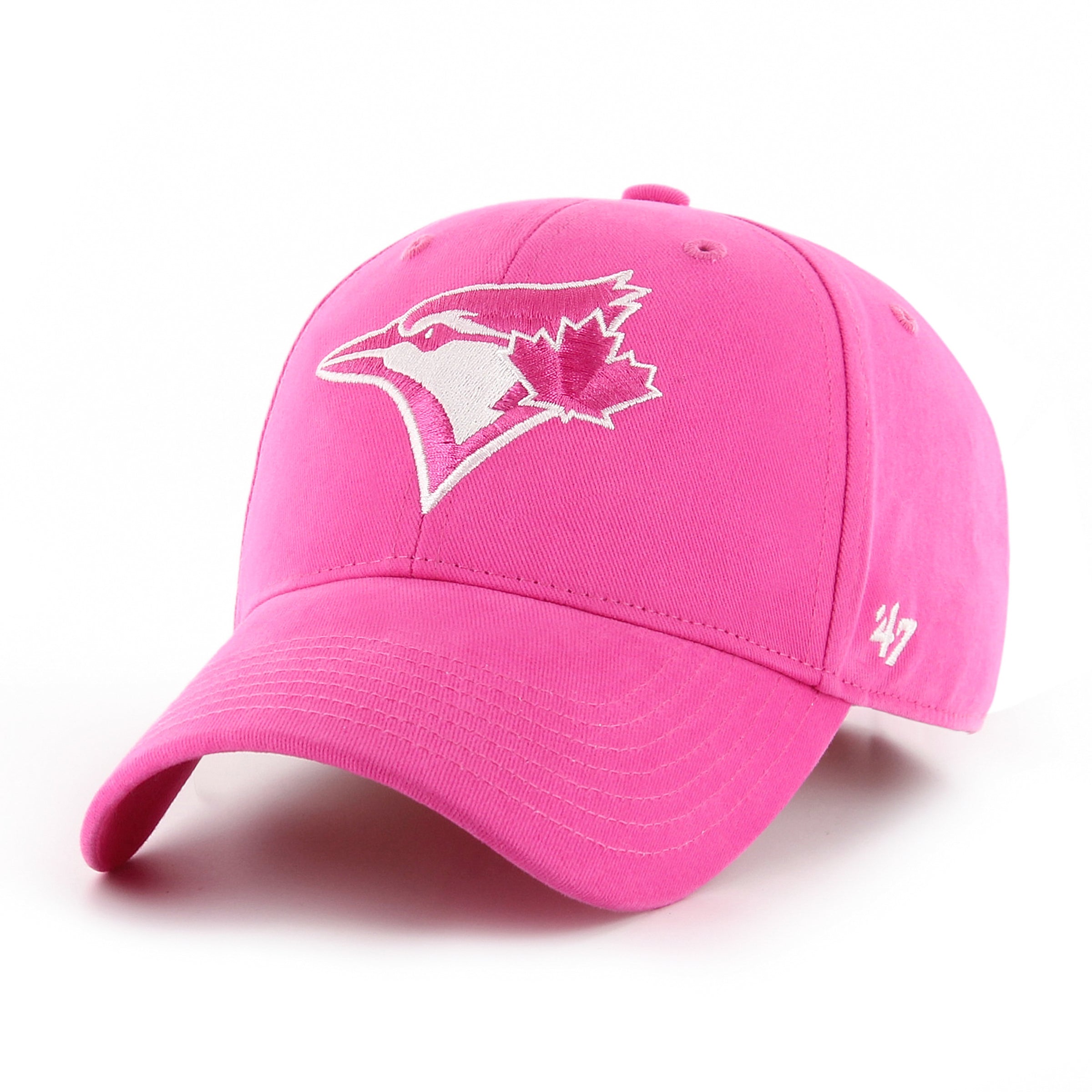 Toronto Blue Jays MLB 47 Brand Infant Pink Magenta MVP Adjustable Hat
