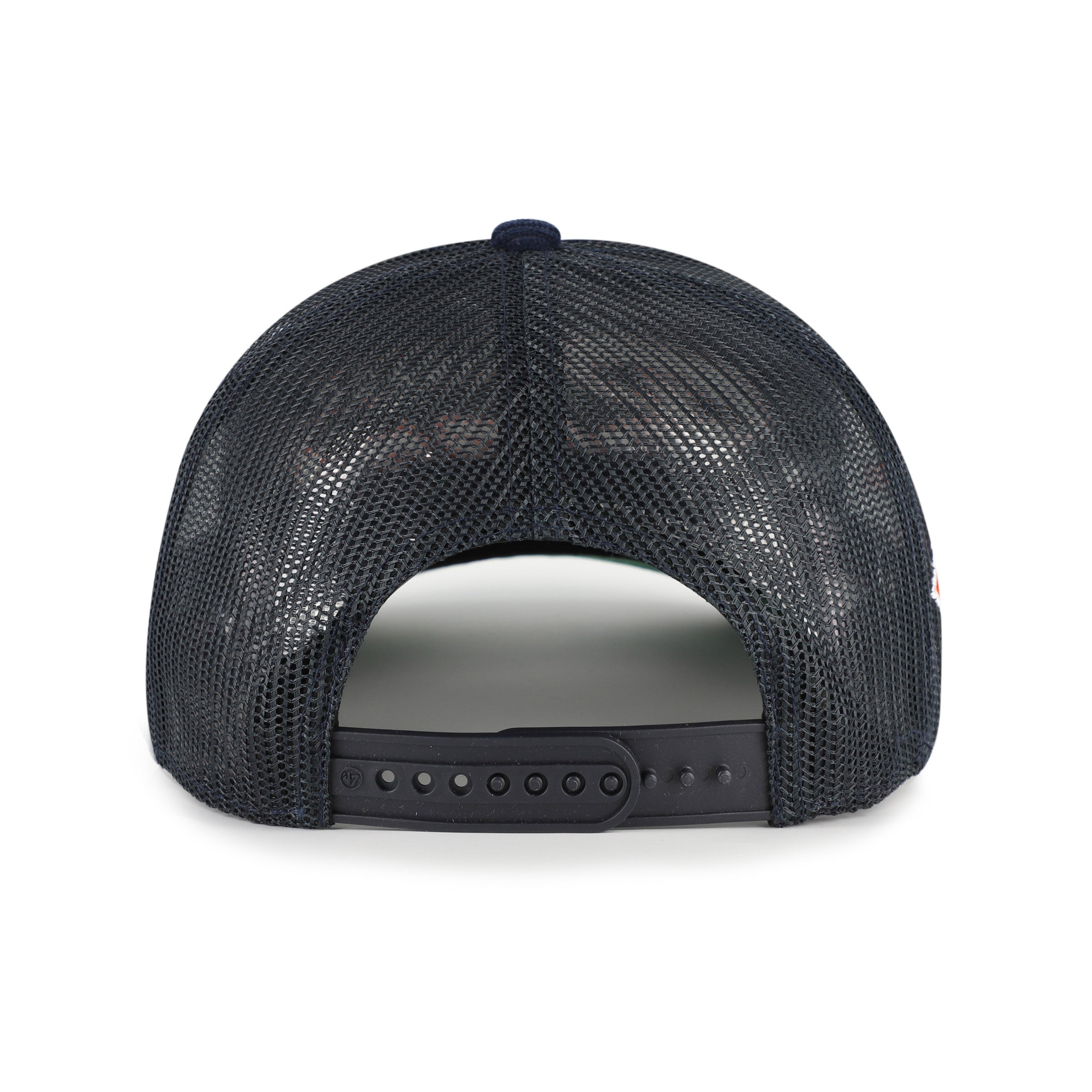 Toronto Maple Leafs NHL 47 Brand Men's Navy Double Header Mesh Hitch Snapback