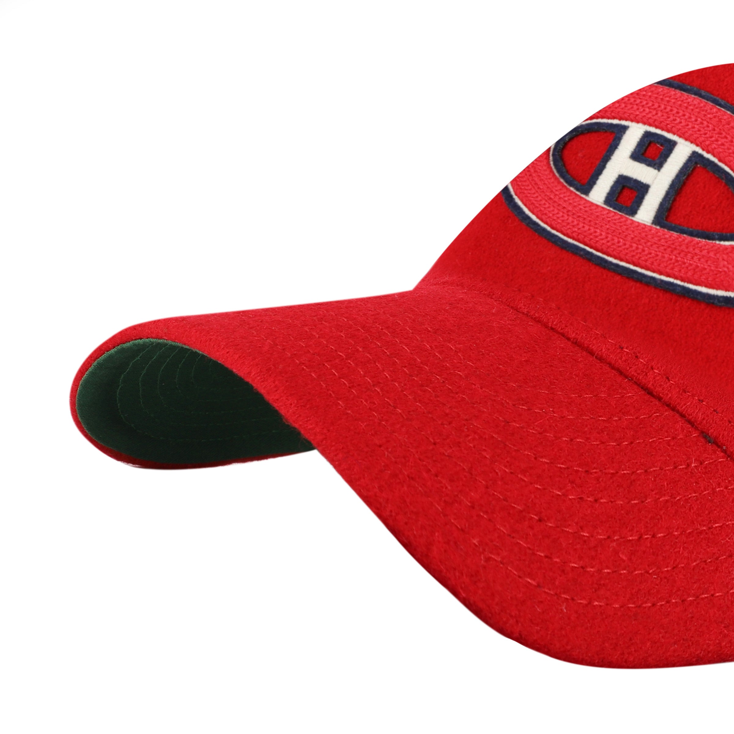 Montreal Canadiens NHL 47 Brand Men's Red Golden Age Offside A-Frame Adjustable Hat