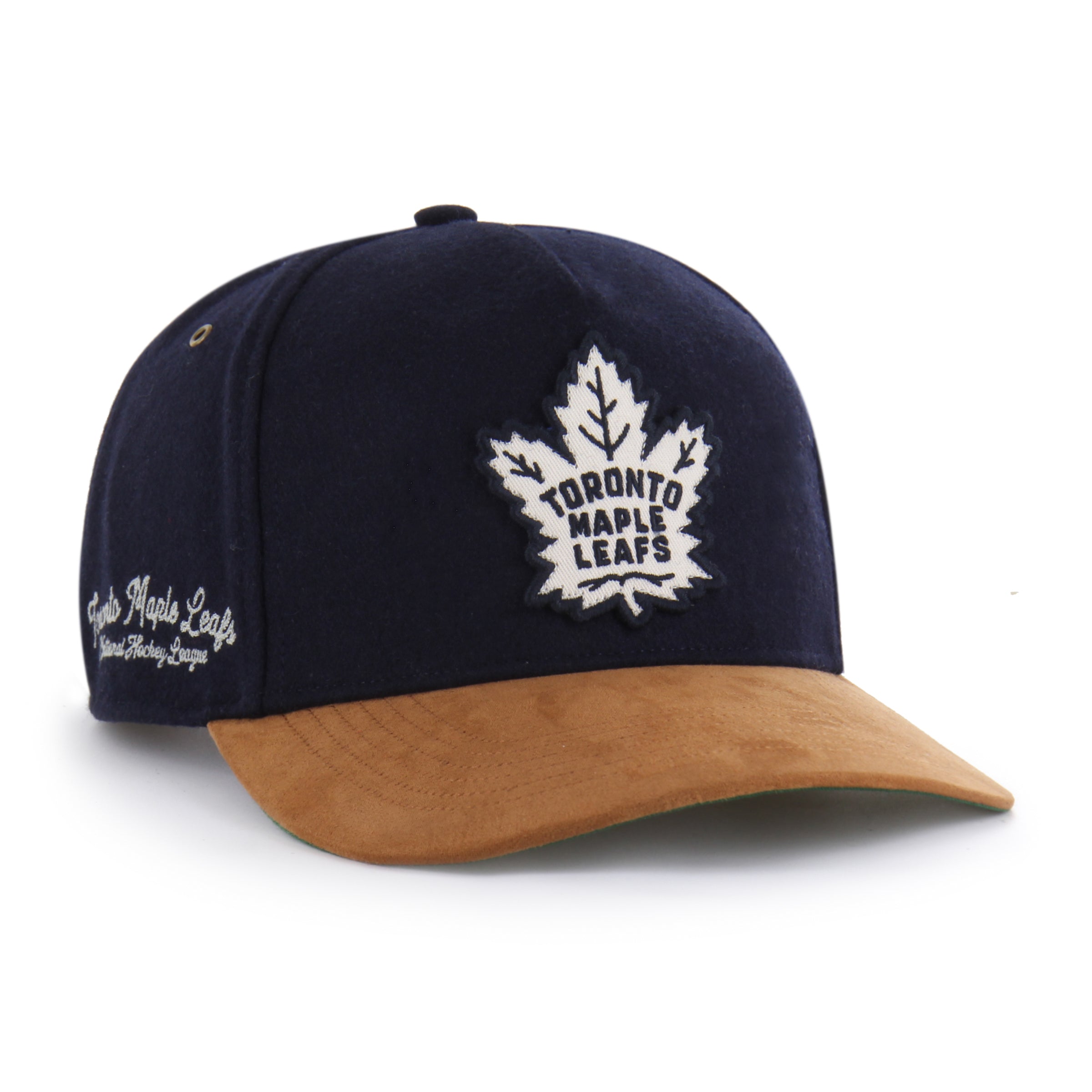 Casquette réglable Golden Age Hitch 47 Brand pour homme, couleur marine, Toronto Maple Leafs NHL