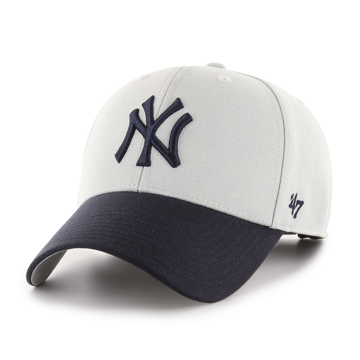 Casquette ajustable bicolore marine/grise MVP des Yankees de New York (MLB 47 Brand)