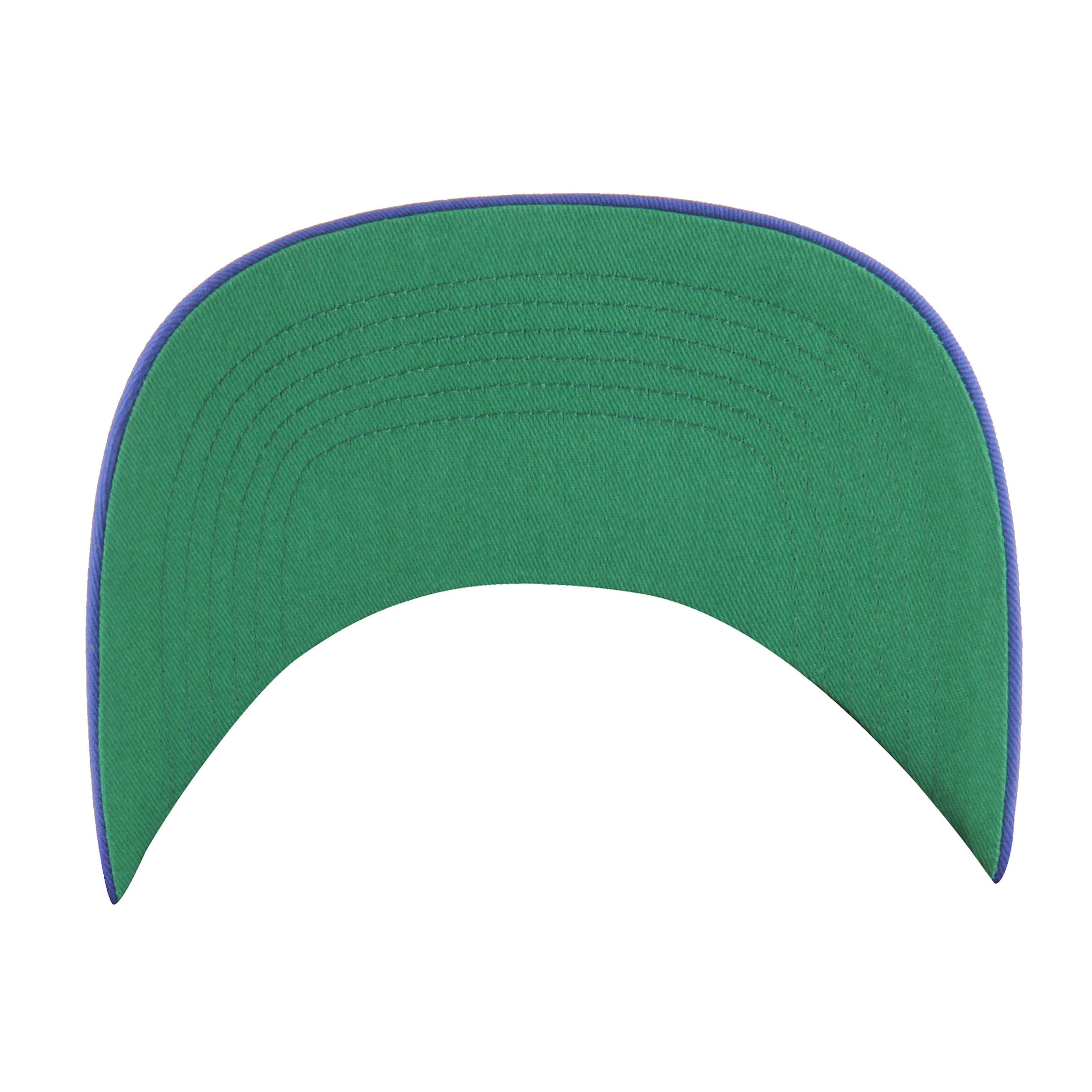 Casquette ajustable Edmonton Oilers NHL 47 Brand pour homme, bicolore naturelle, à nœud en corde