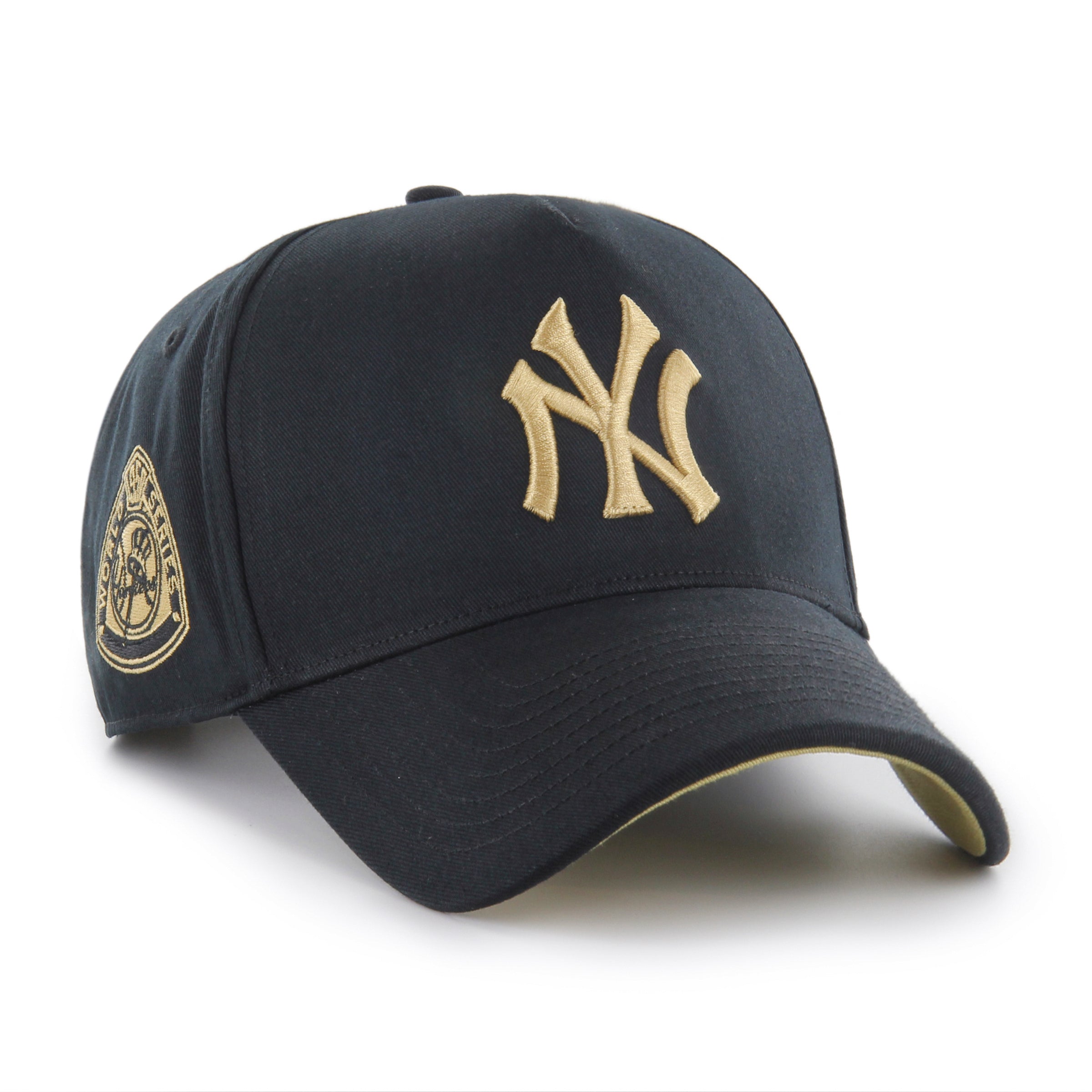 Casquette snapback MVP Deluxe Sure Shot noire pour homme, marque 47, New York Yankees (MLB).