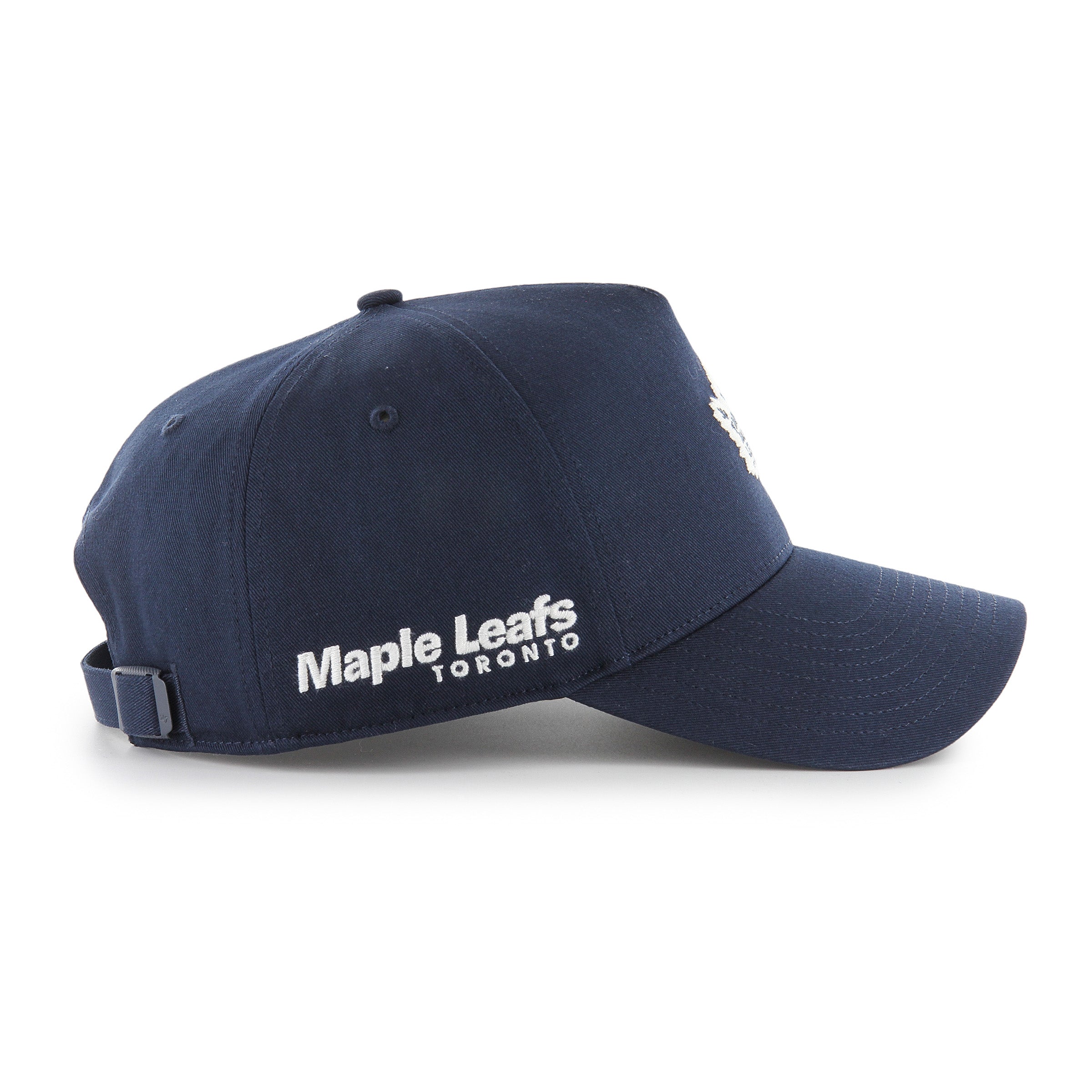 Casquette ajustable Toronto Maple Leafs NHL 47 Brand pour homme, bleu marine, modèle Foundational Offside Hitch