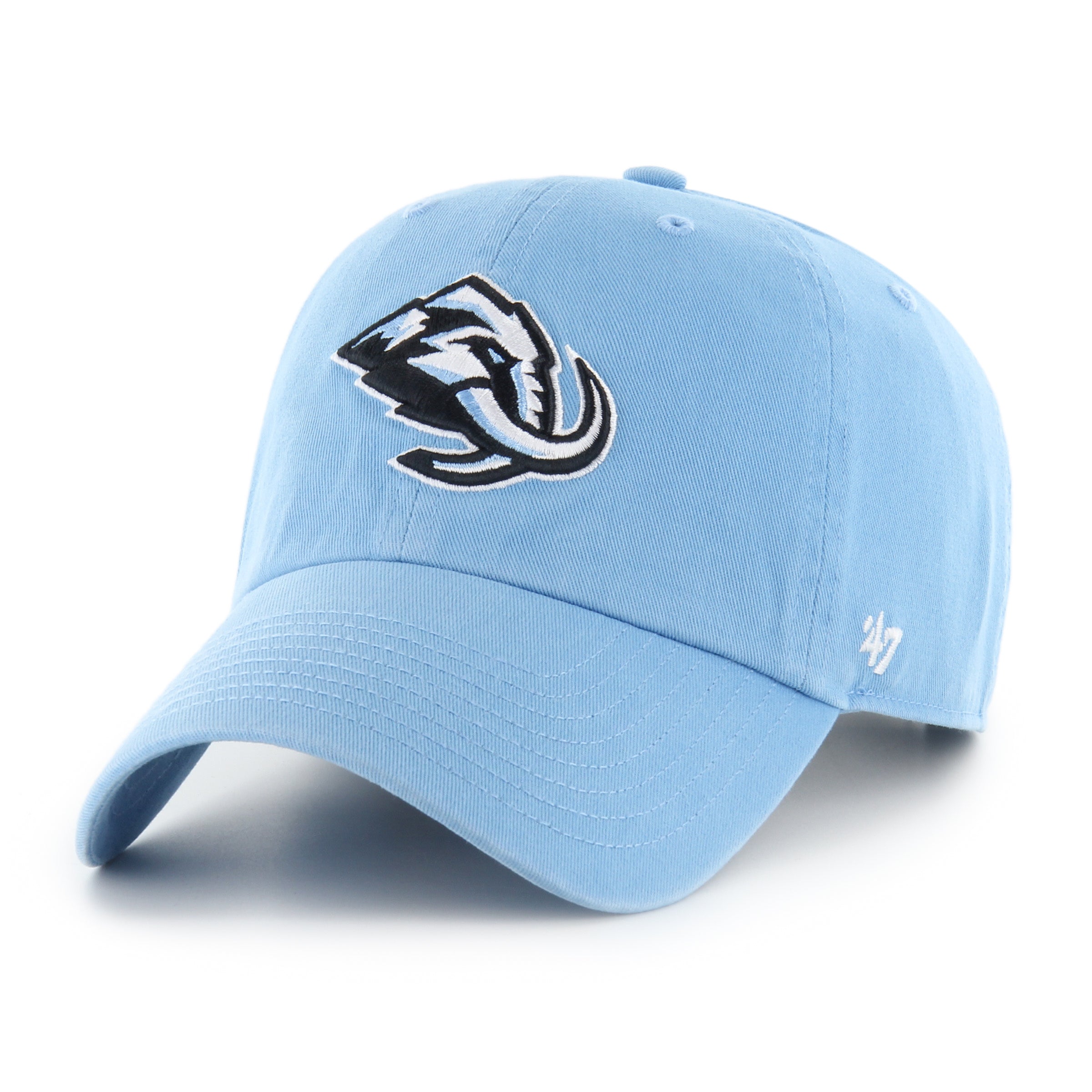 Utah Mammoth NHL 47 Brand Men's Light Blue Clean Up Adjustable Hat