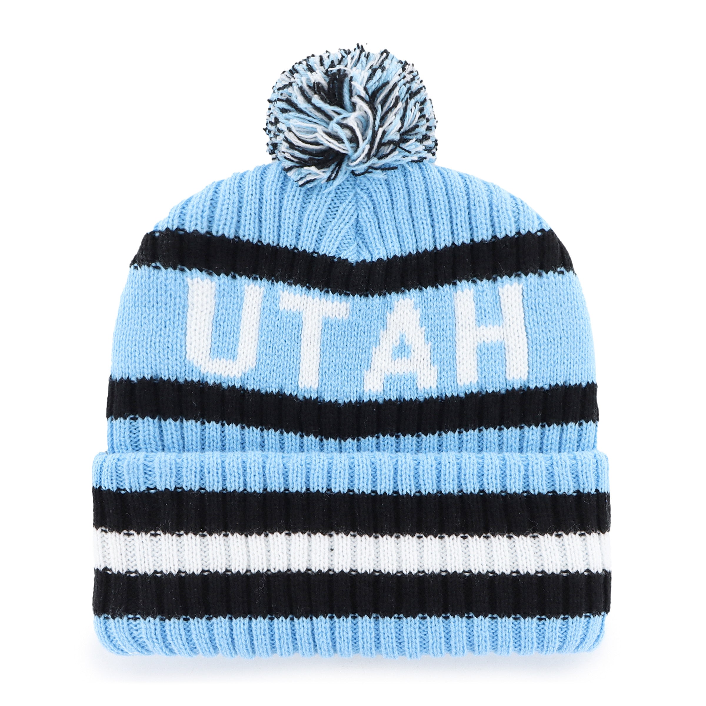 Pull à poignets Bering bleu montagne pour homme Utah Mammoth NHL 47 Brand