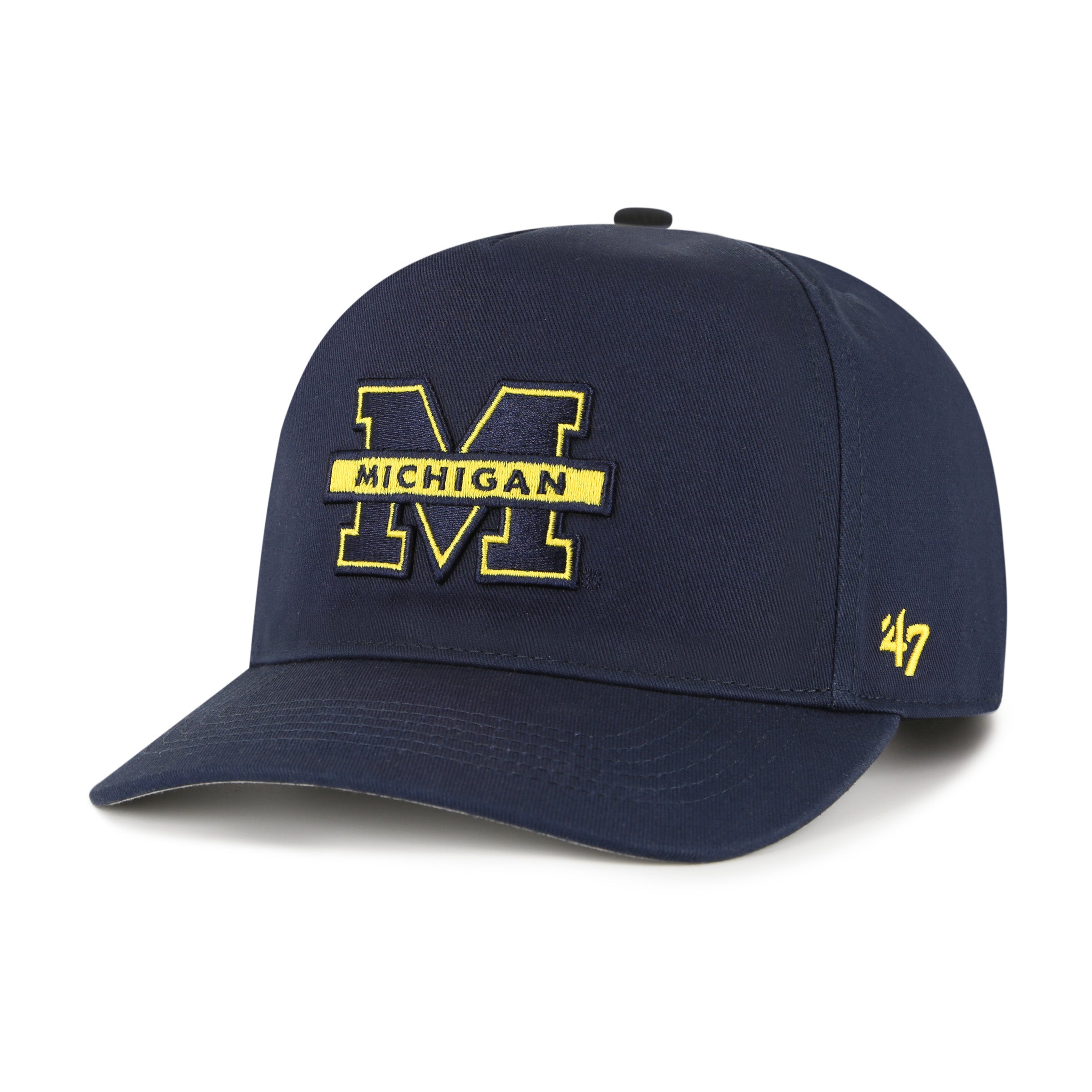 Michigan State Wolverines NCAA 47 Brand Men's Navy Hitch Snapback Hat