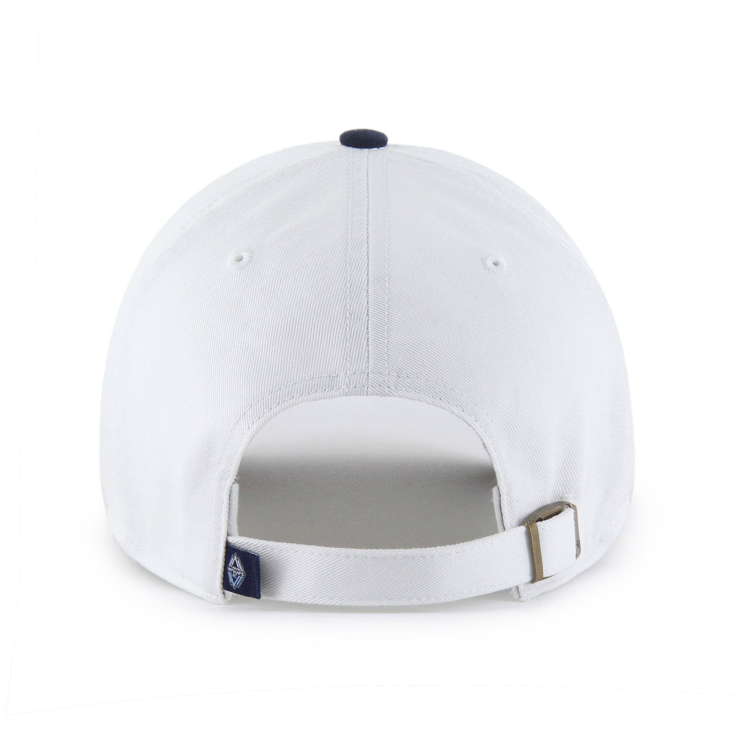 Vancouver Whitecaps FC MLS 47 Brand Men's White Two Tone Clean Up Adjustable Hat