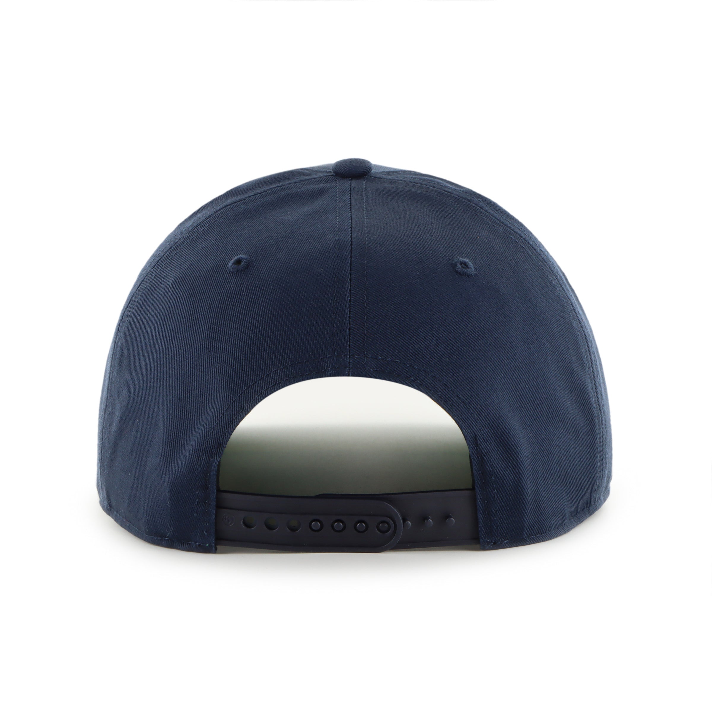 Casquette snapback en daim bleu marine Break Wood des Canadiens de Montréal (NHL) de la marque 47 Brand