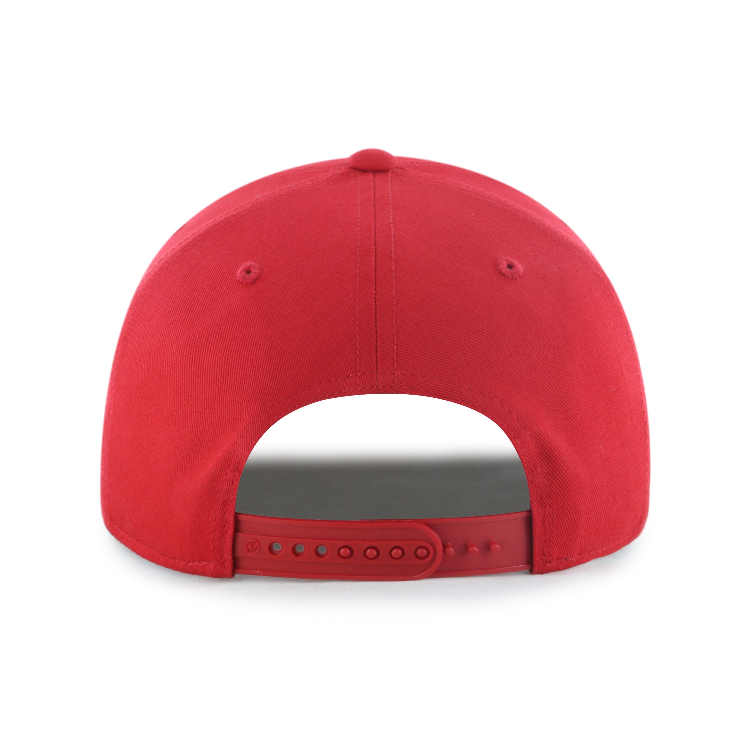 Montreal Canadiens NHL 47 Brand Men's Red Overhead Rope Hitch Adjustable Hat