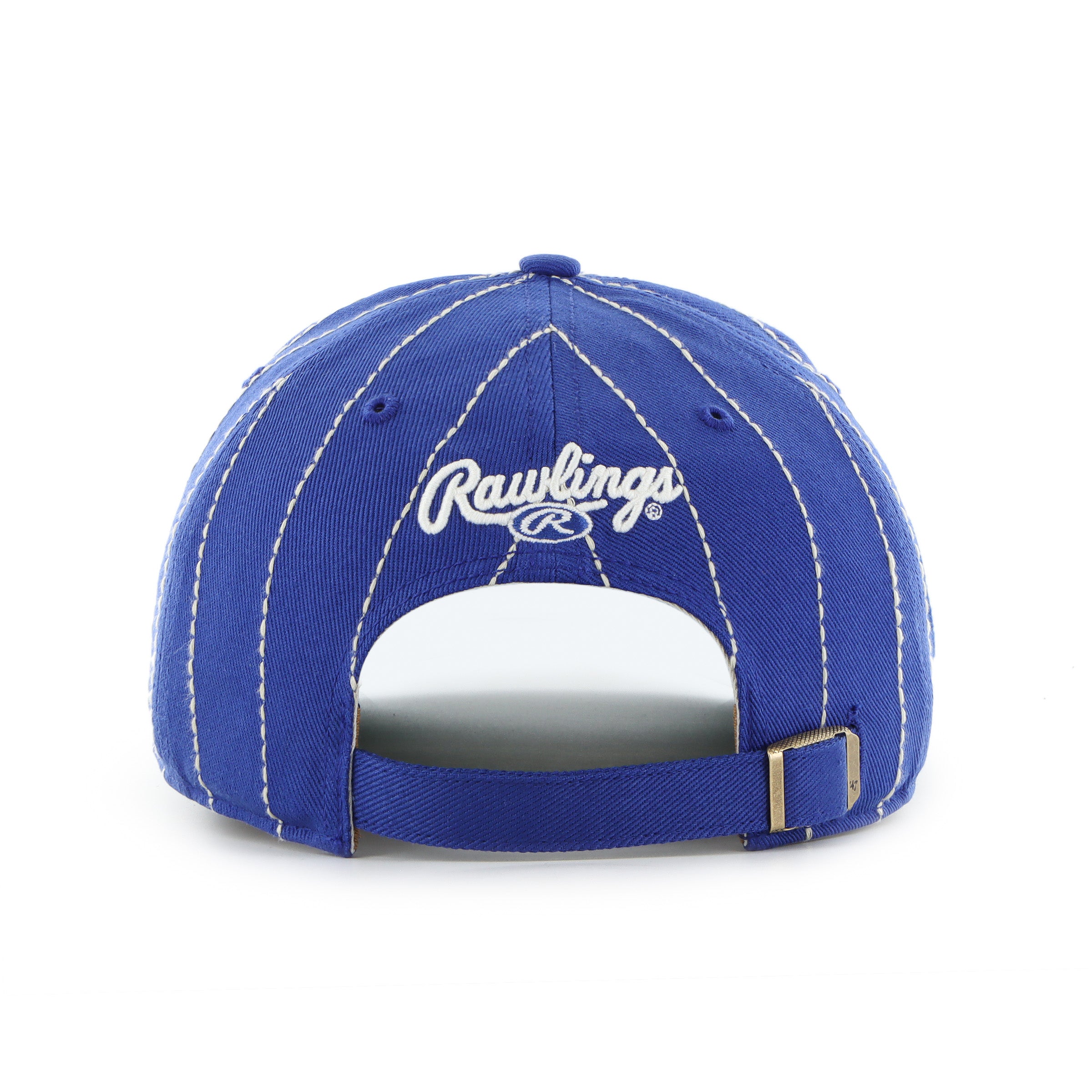 Chicago Cubs MLB 47 Brand Men's Royal Rawlings Pinstripe Hitch Adjustable Hat