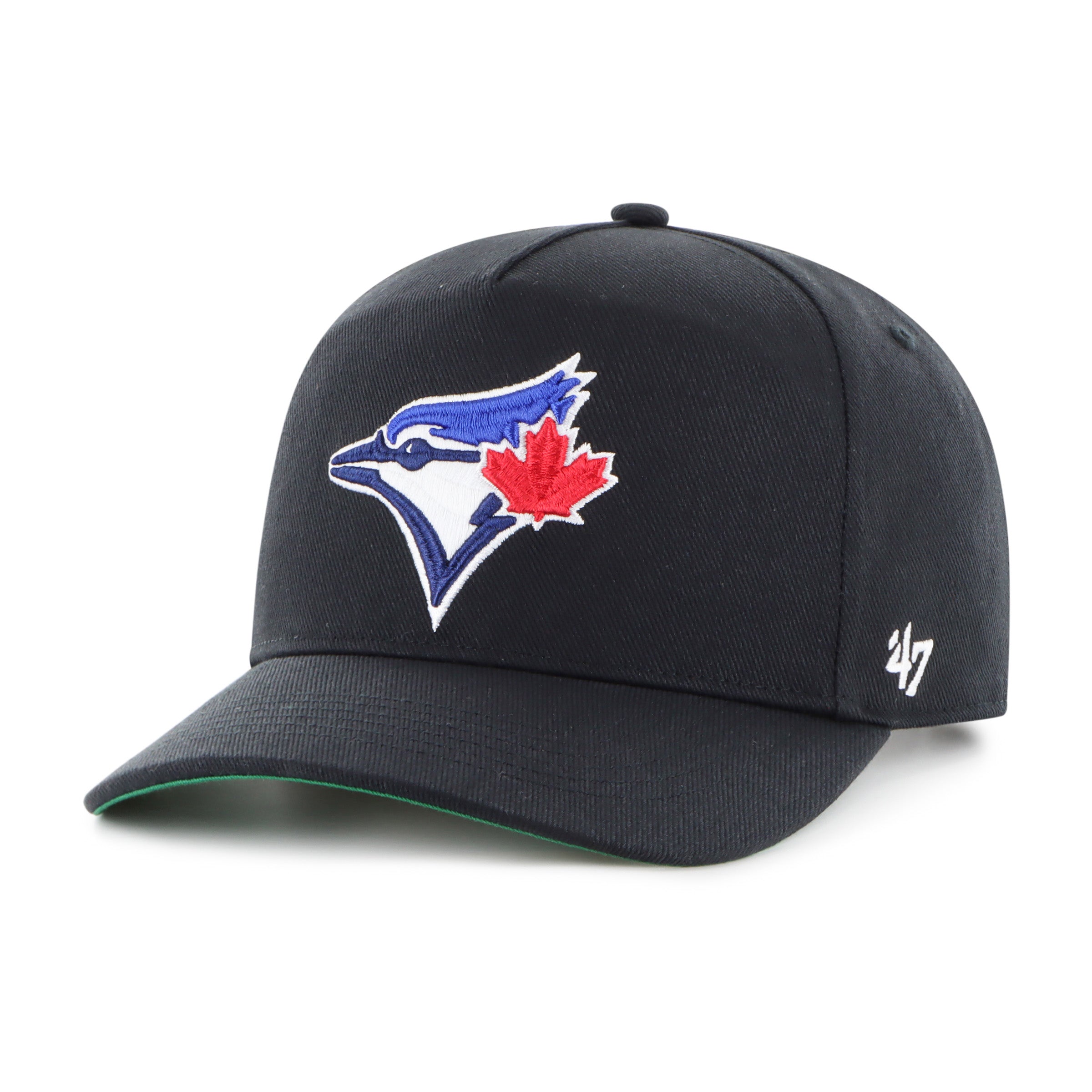 Toronto Blue Jays MLB 47 Brand Men's Black Golden Age Hitch Adjustable Hat