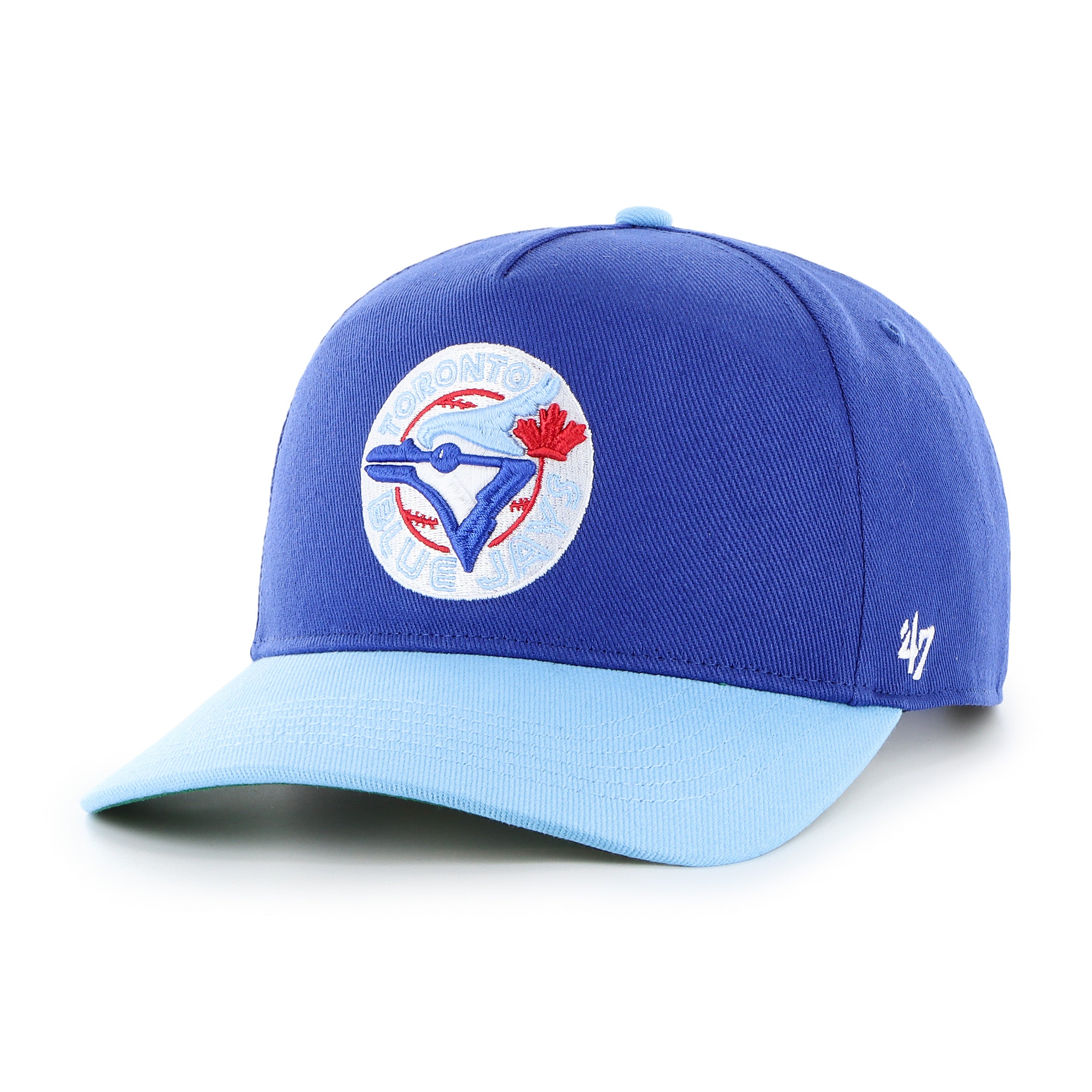 Toronto Blue Jays MLB 47 Brand Men's Royal/Light Blue Cooperstown Golden Age Hitch Adjustable Hat