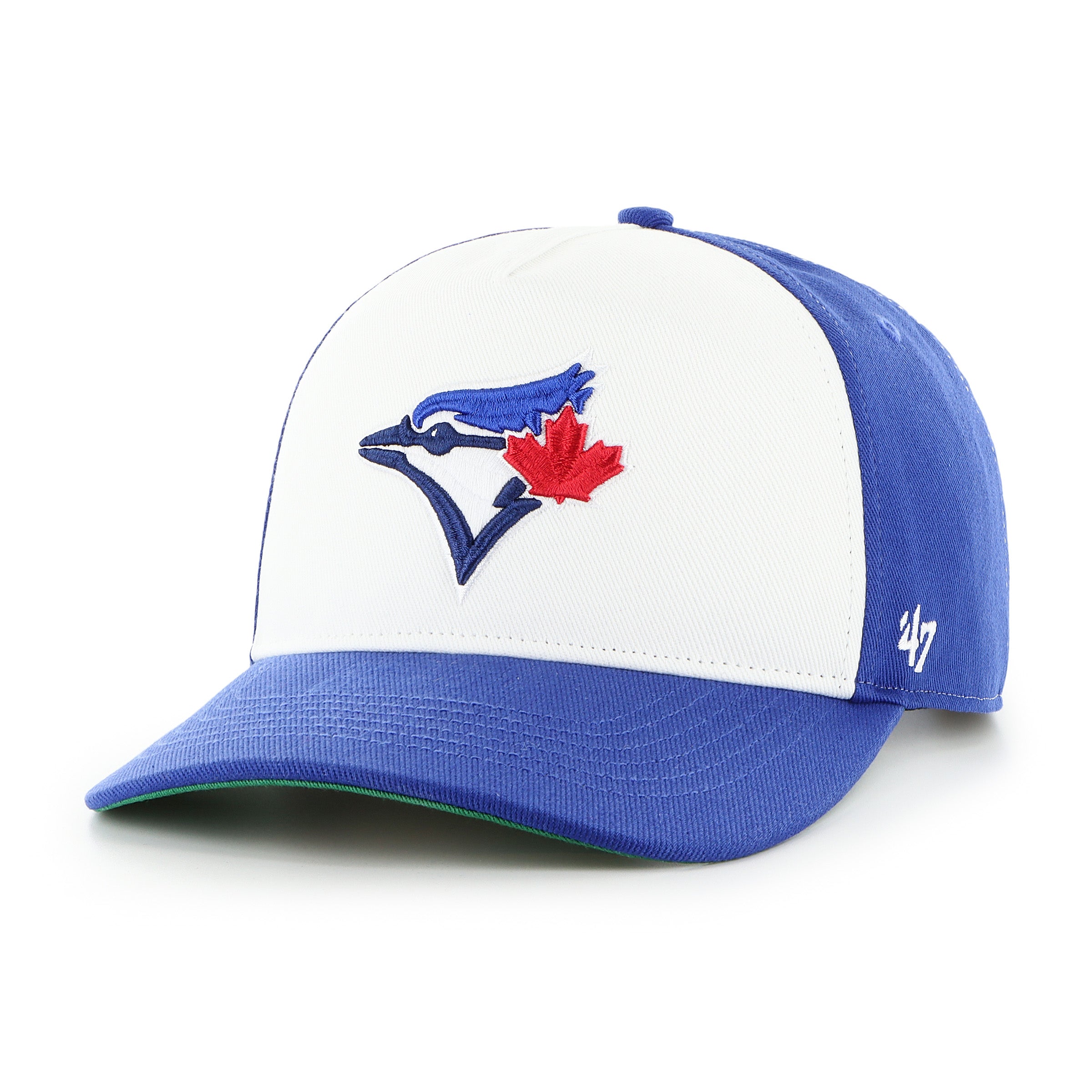 Casquette ajustable pour homme Toronto Blue Jays MLB 47 Brand Golden Age Hitch bleu royal/blanc