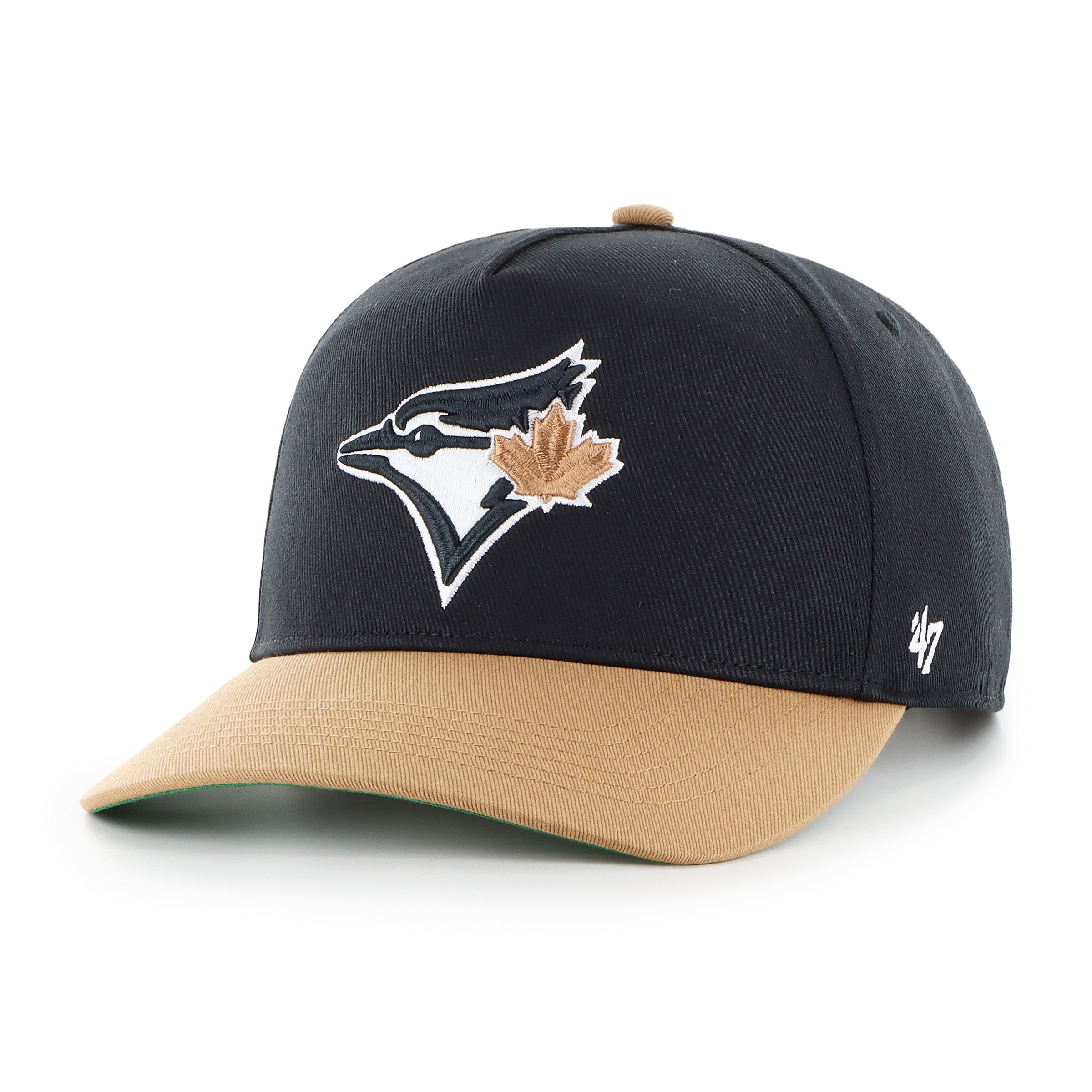 Toronto Blue Jays MLB 47 Brand Men's Black Gold Golden Age Hitch Adjustable Hat