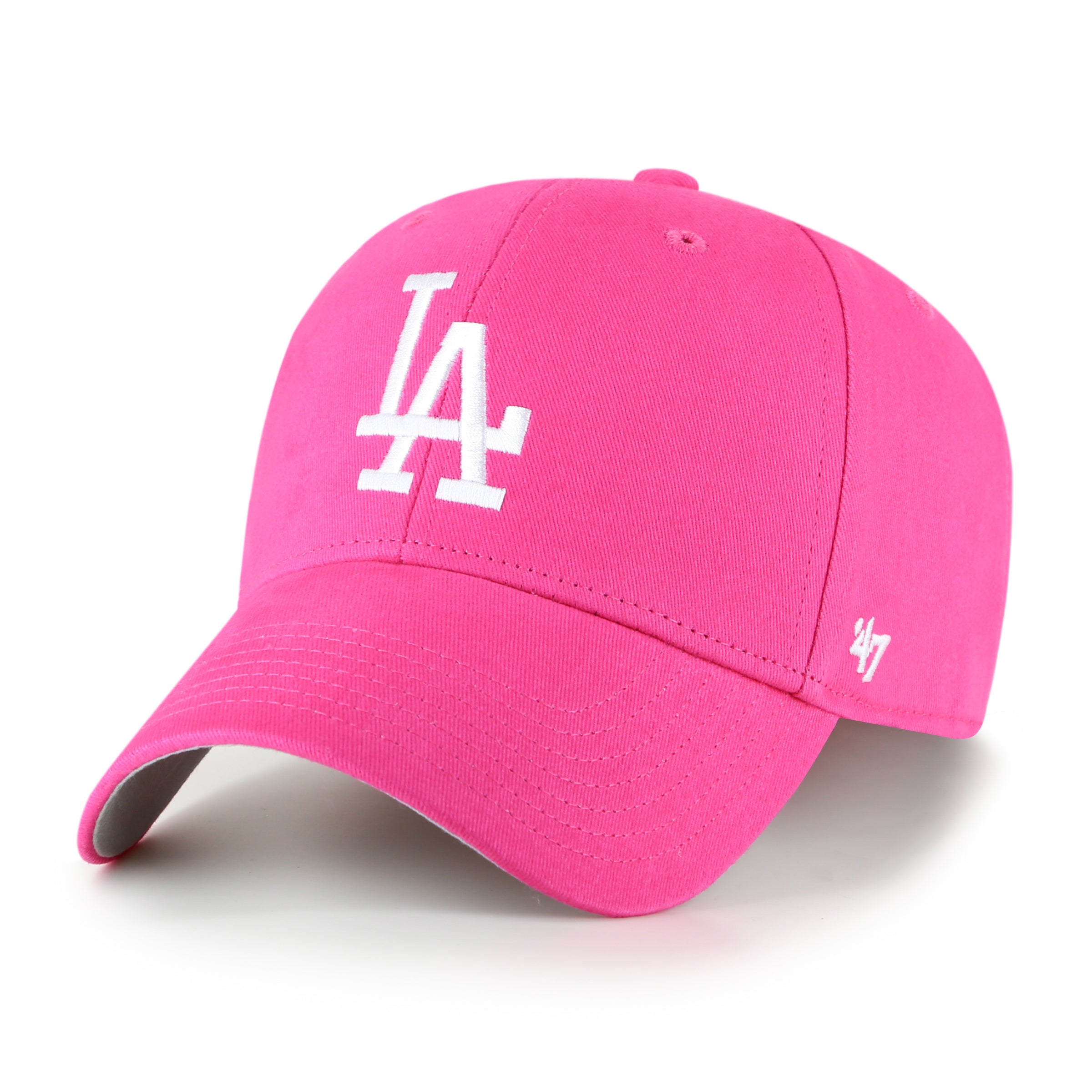 Los Angeles Dodgers MLB 47 Brand Toddler Pink Magenta MVP Adjustable Hat
