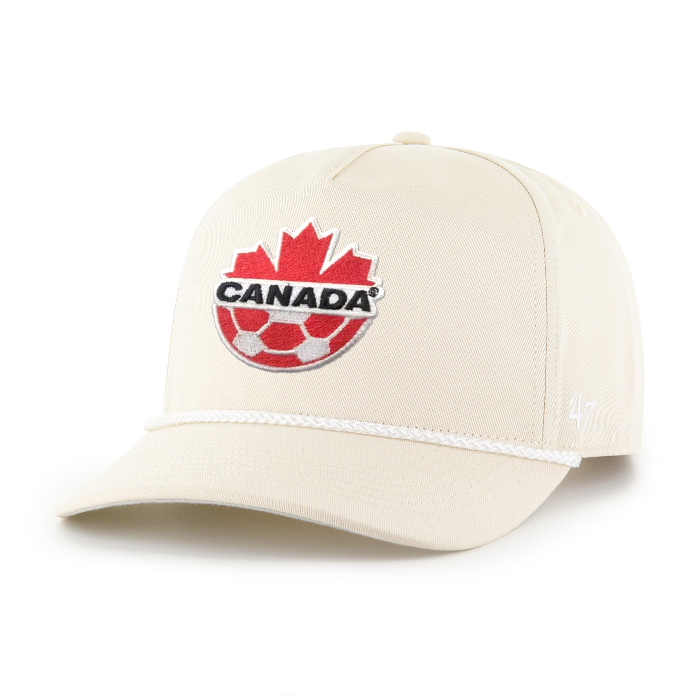 Canada Soccer FIFA 47 Brand Men's Natural Rope Hitch Adjustable hat