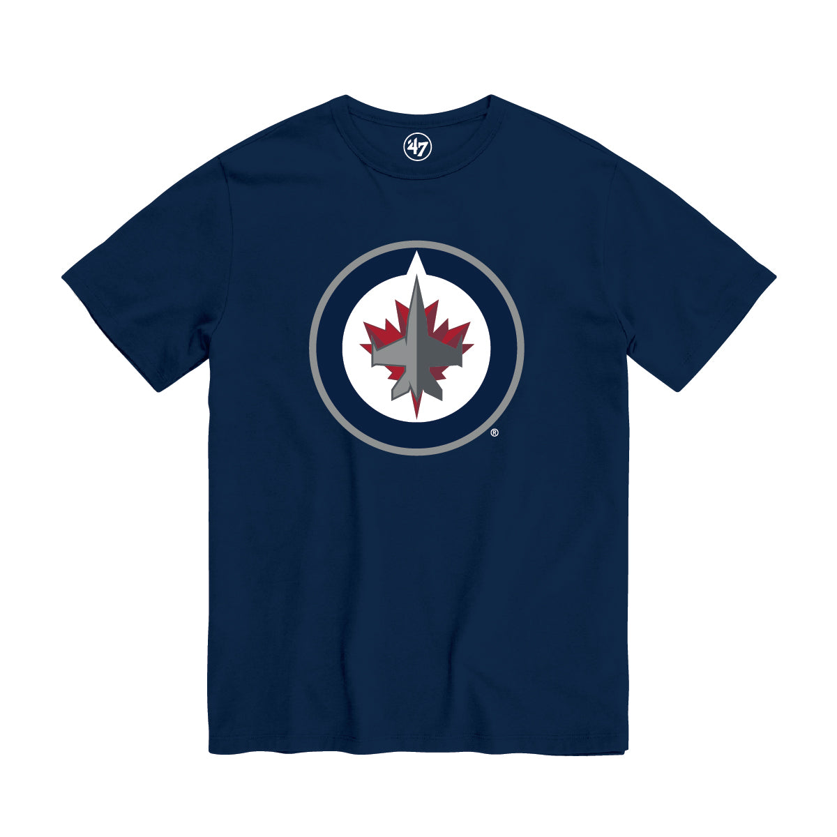 Winnipeg Jets NHL 47 Brand Youth Navy Fan T-Shirt