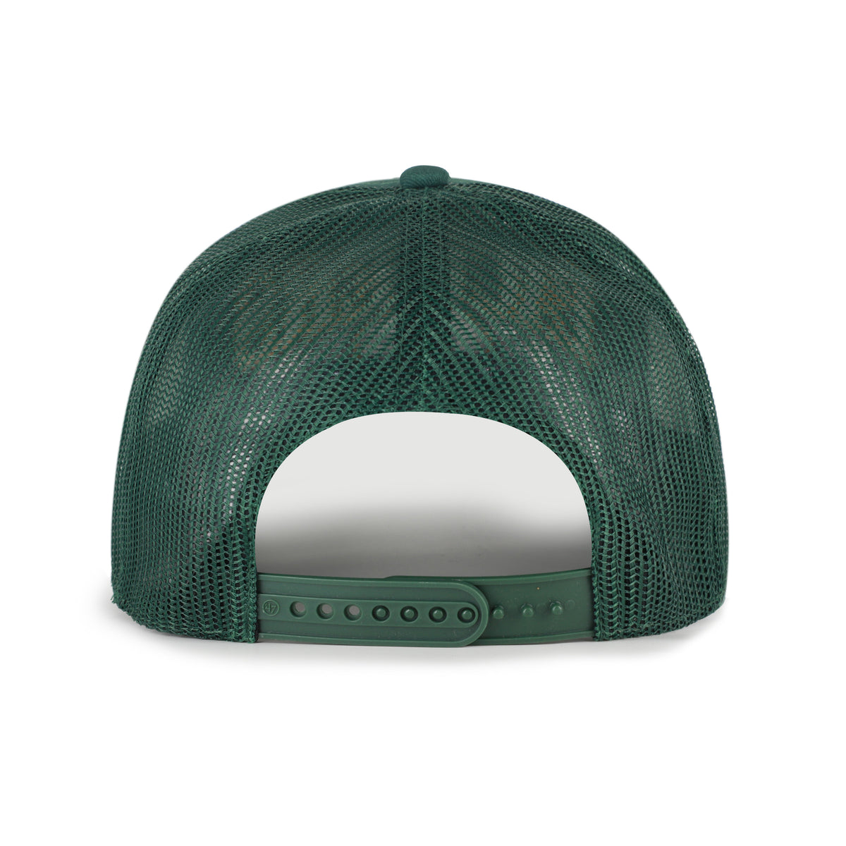 Green Bay Packers NFL 47 Brand Men's Green Deluxia Trucker Mesh Hitch Snapback
