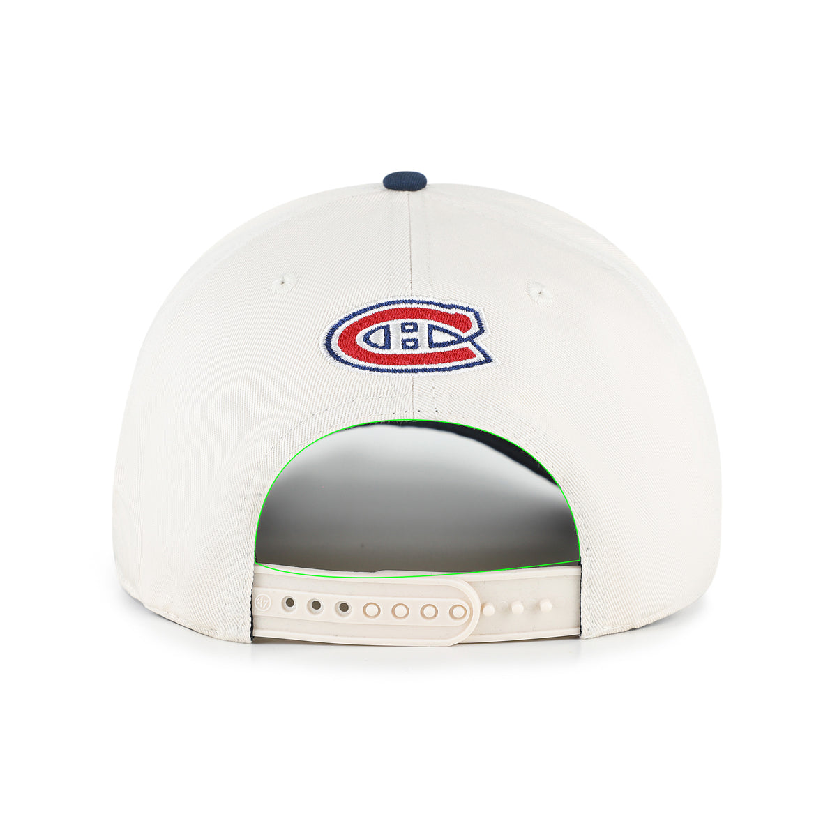 Montreal Canadiens NHL 47 Brand Men's Natural Rope Script Hitch Snapback Hat