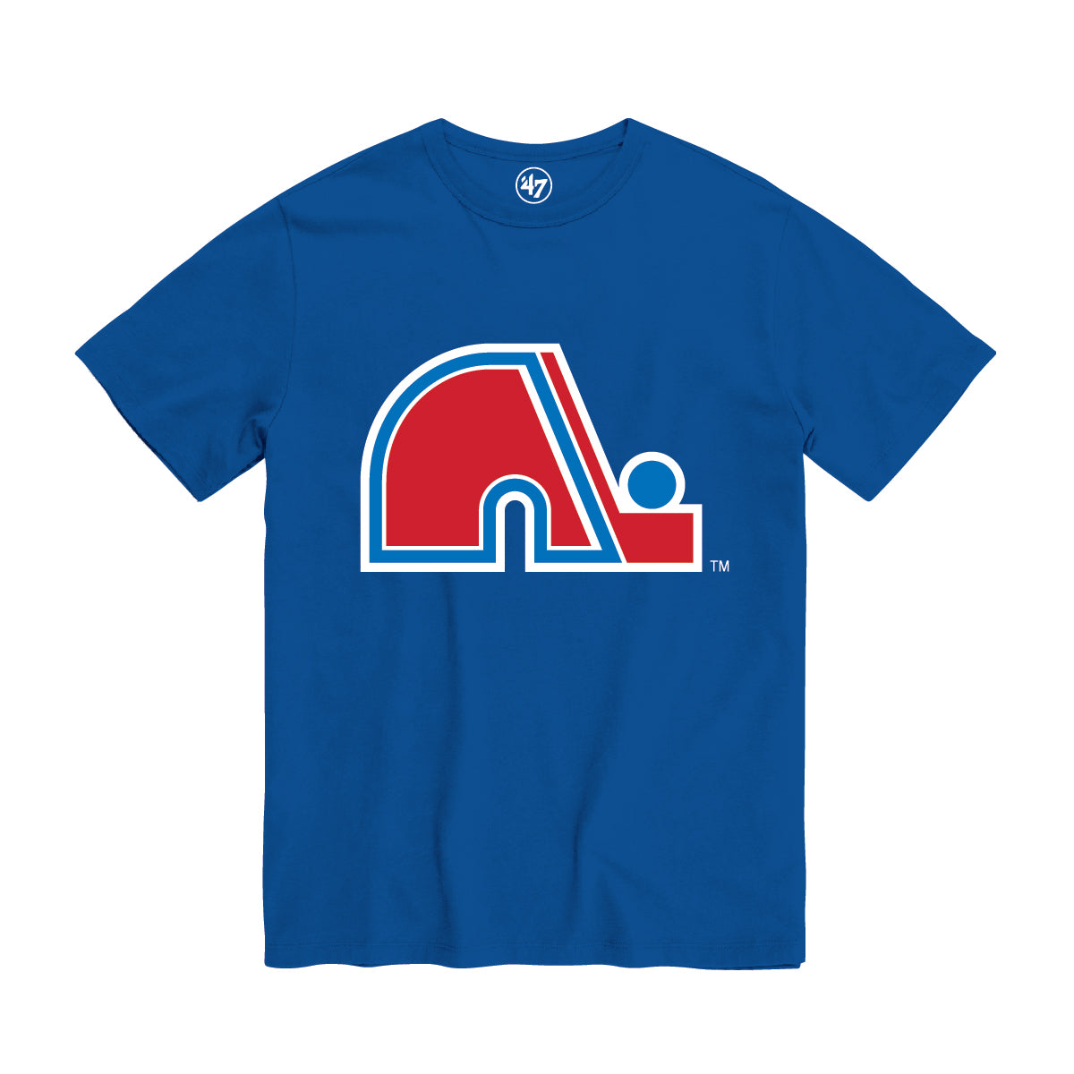 Quebec Nordiques NHL 47 Brand Youth Royal Fan T-Shirt