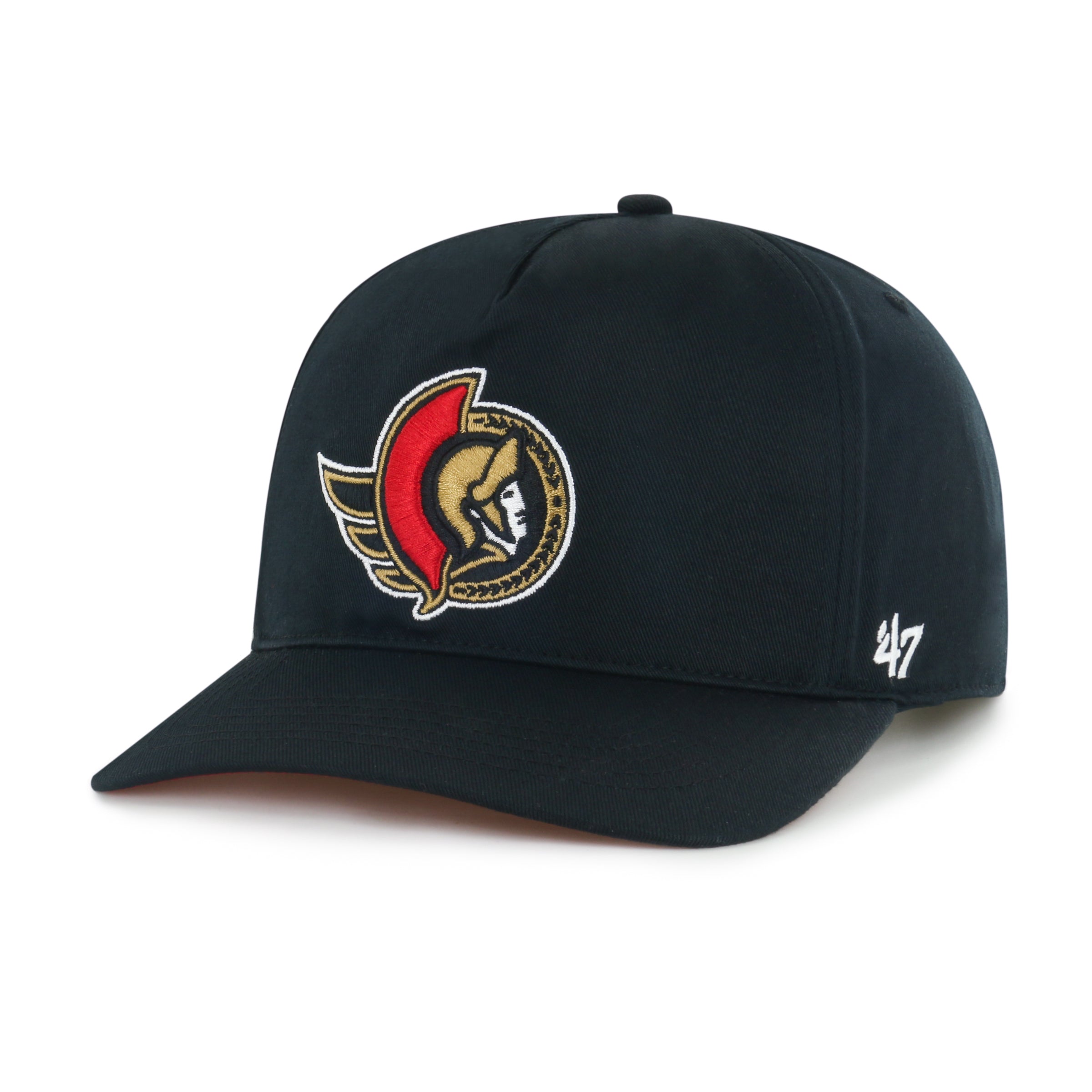 Casquette ajustable Hitch noire pour homme de la LNH 47 Brand des Sénateurs d'Ottawa