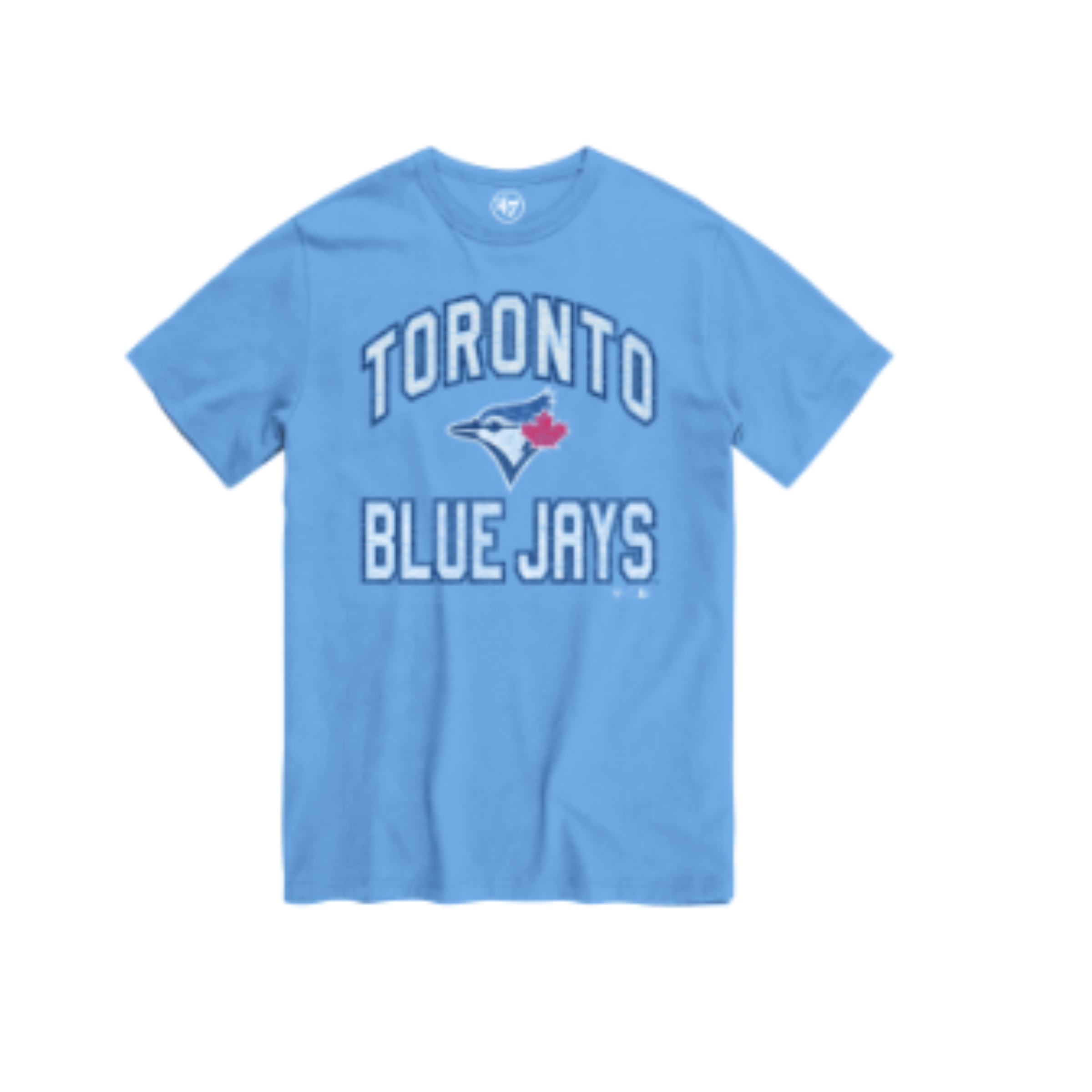 T-shirt bleu clair pour homme Toronto Blue Jays MLB 47 Brand Play Action