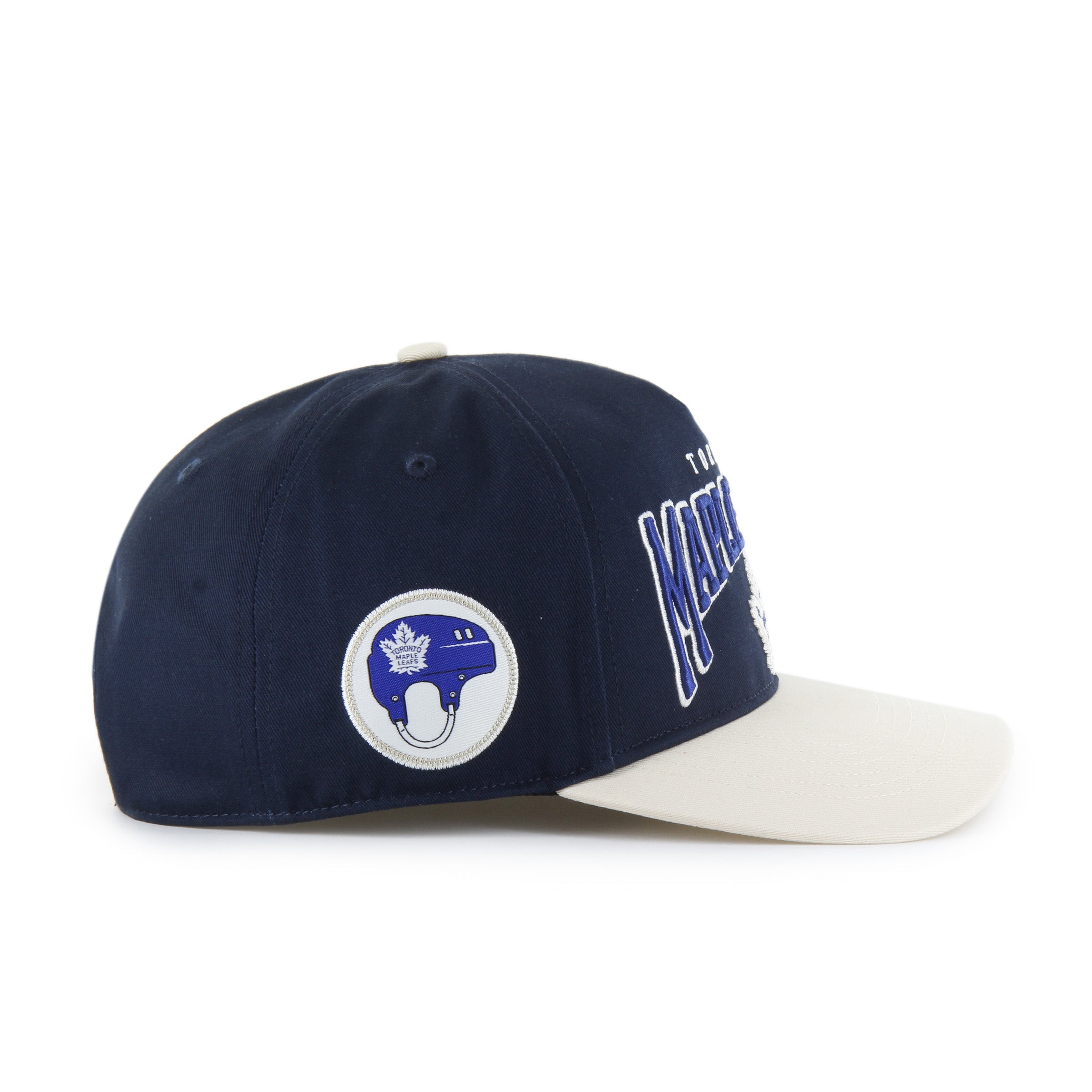 Casquette snapback bleu marine pour homme des Maple Leafs de Toronto de la LNH 47 Brand