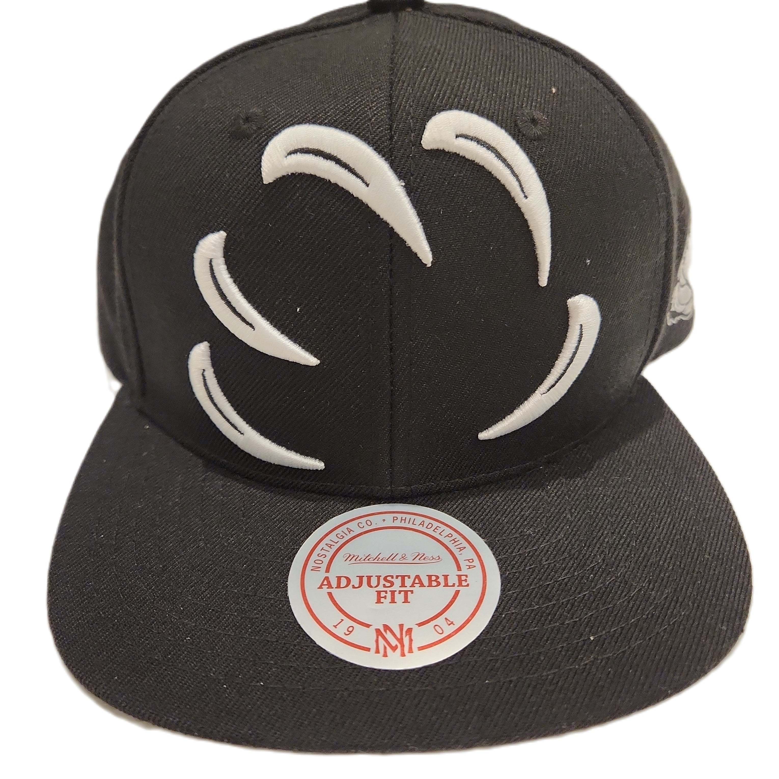 Vancouver Grizzlies NBA Mitchell & Ness Snapback noir espace négatif pour hommes