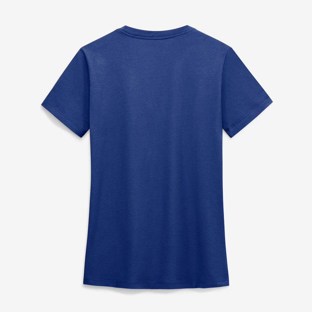 Toronto Blue Jays MLB Nike Women's Royal Blue 50th Anniversary Fadeaway T-Shirt