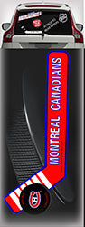 Montreal Canadiens NHL Wiper Tags