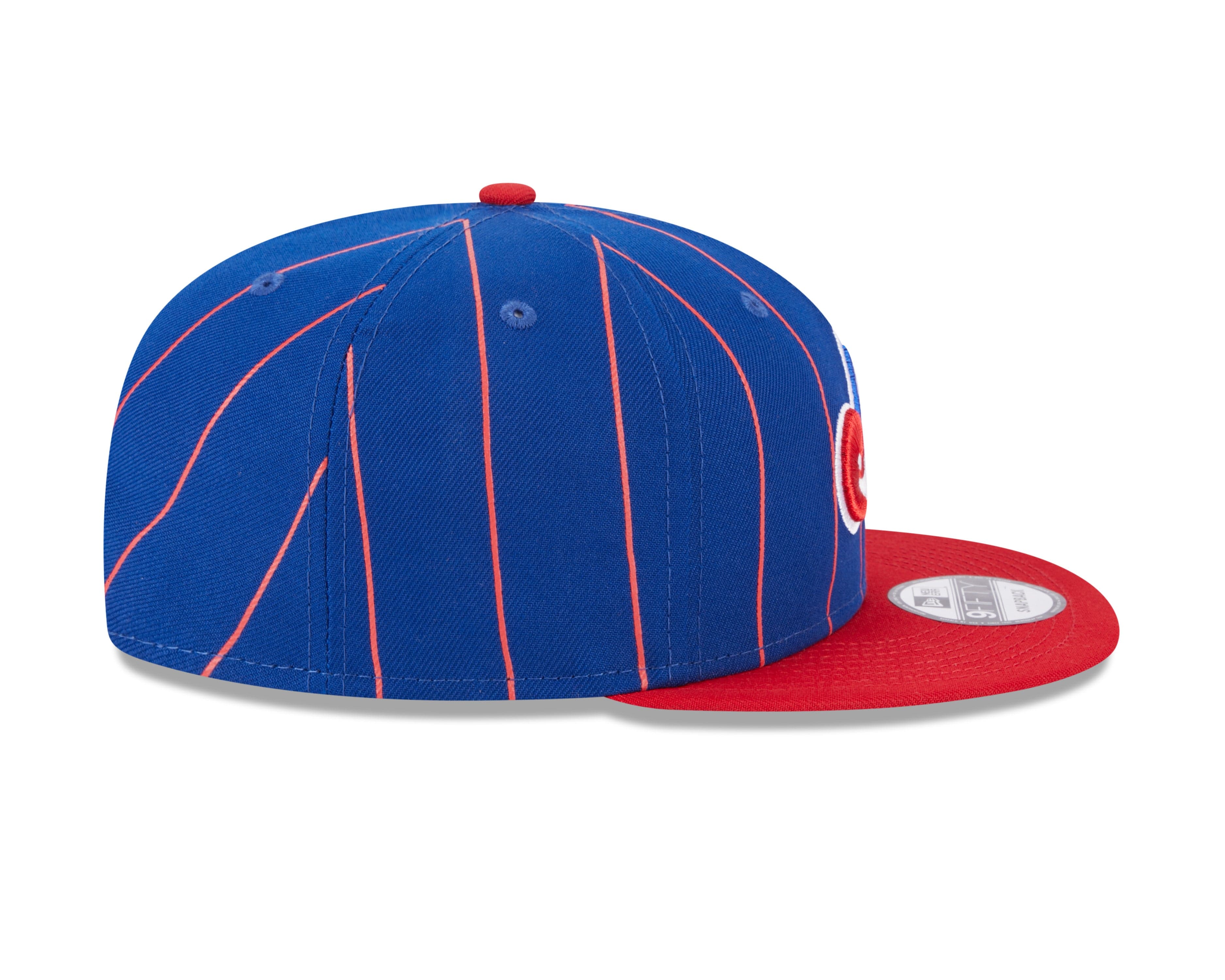 Montreal Expos MLB New Era Men's Royal Blue 9Fifty Cooperstown Vintage Pinstripe Snapback