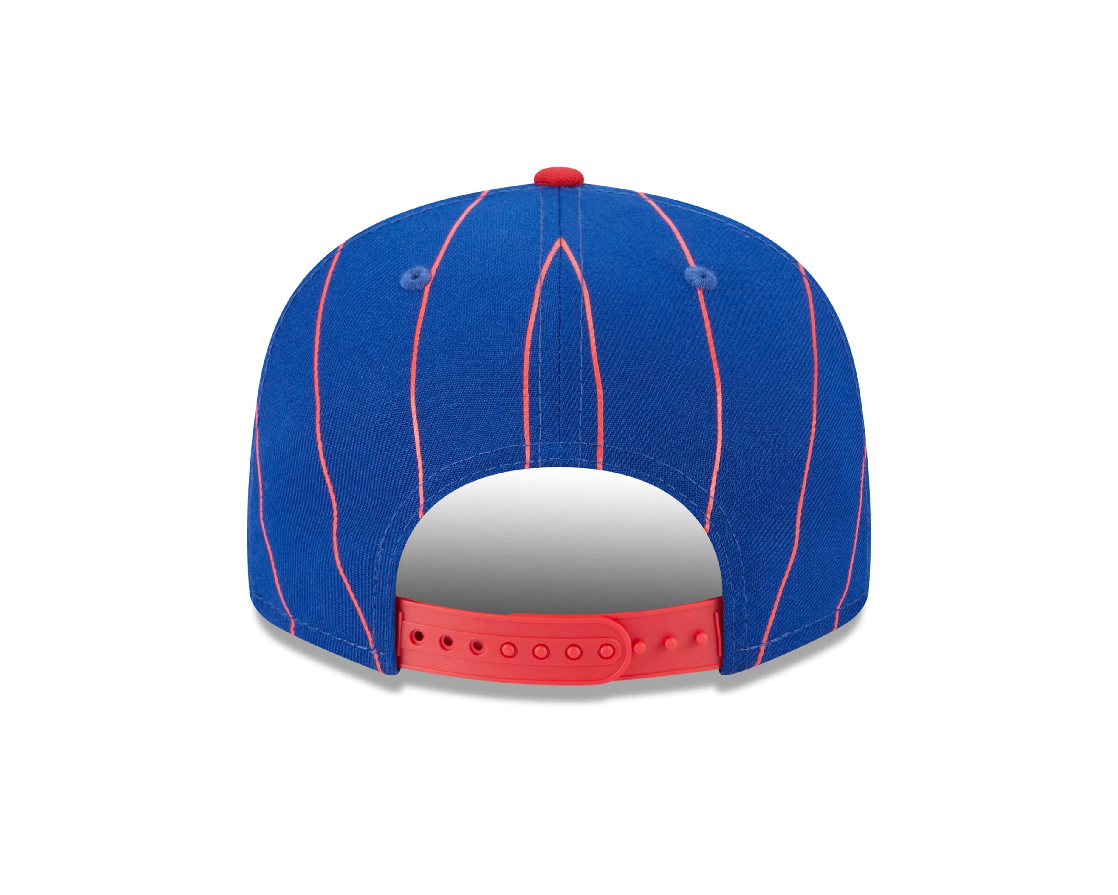 Montreal Expos MLB New Era Men's Royal Blue 9Fifty Cooperstown Vintage Pinstripe Snapback