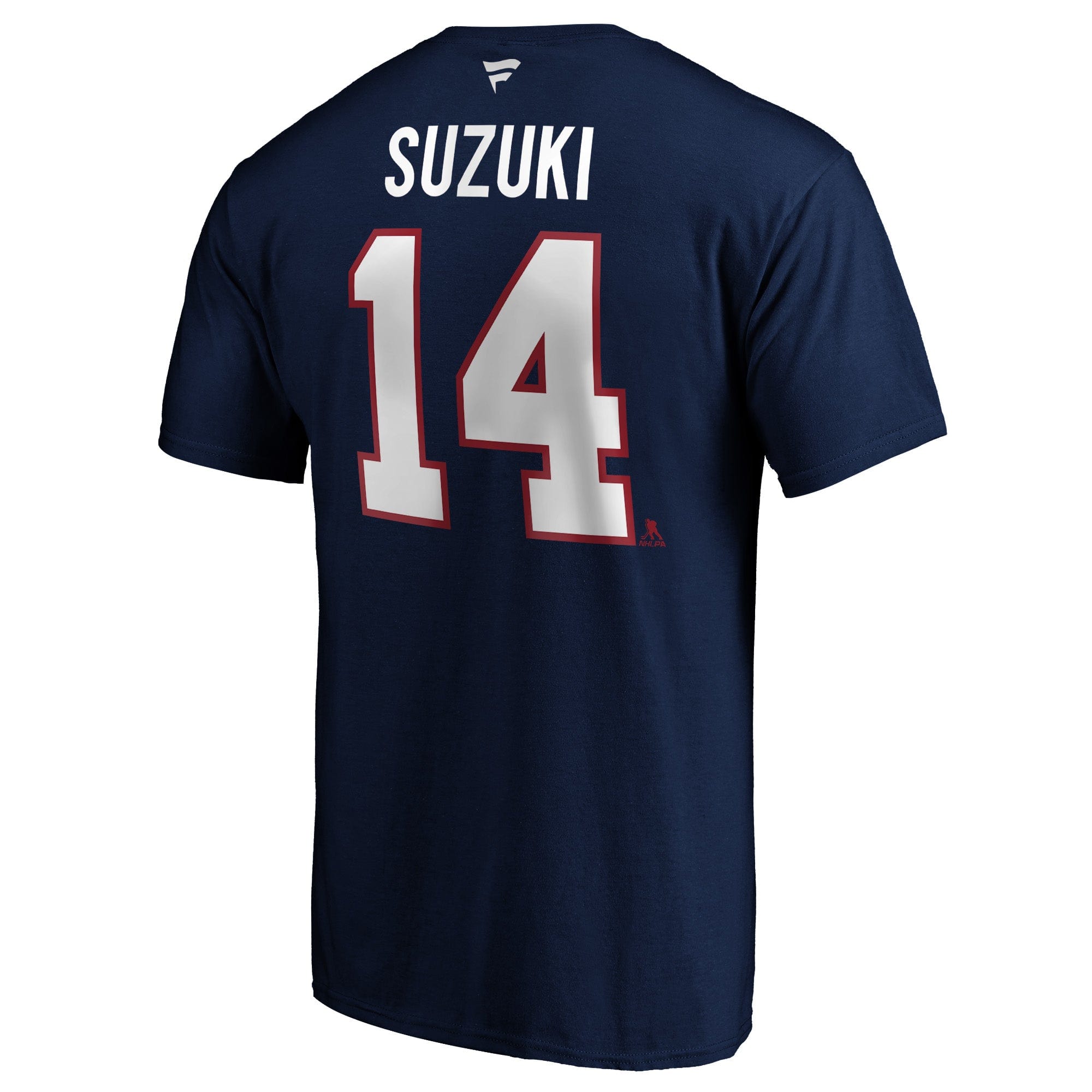 Nick Suzuki Montreal Canadiens NHL Fanatics Branded Men's Navy Authentic T Shirt