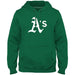 Oakland Athletics MLB Bulletin Men's Green Express Twill Logo Hoodie