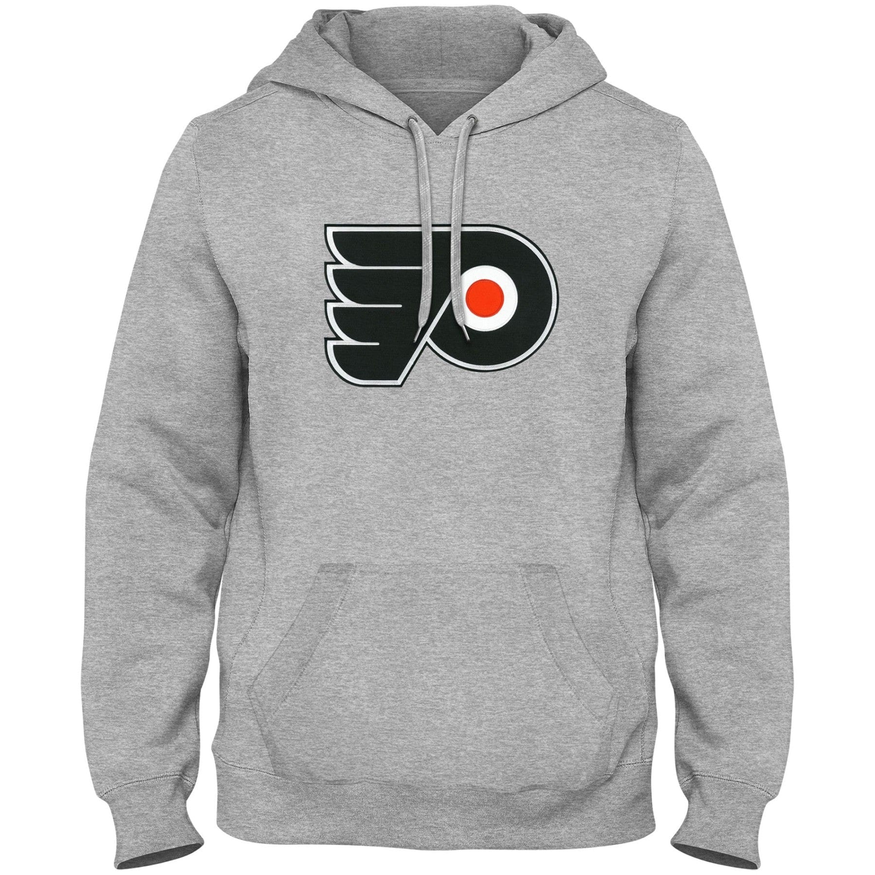 Philadelphia Flyers NHL Bulletin Men's Athletic Grey Express Twill Logo Hoodie