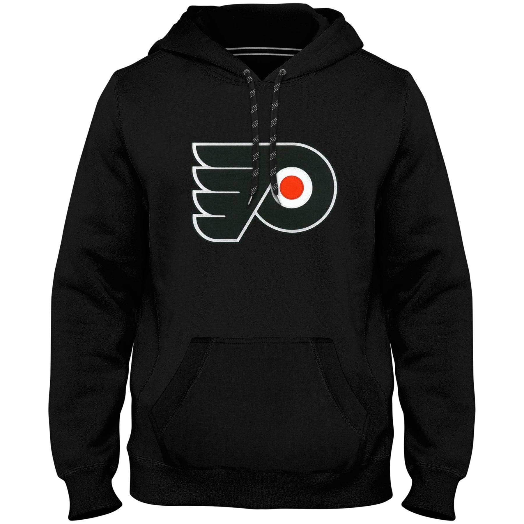 Philadelphia Flyers NHL Bulletin Men's Black Express Twill Logo Hoodie