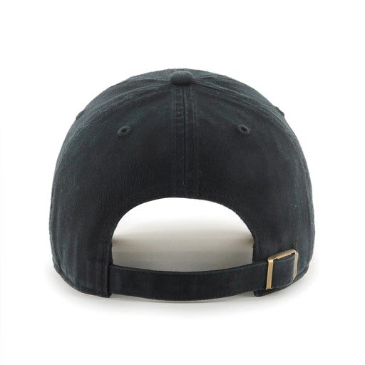 Quebec Nordiques NHL 47 Brand Men's Black on Black Clean Up Adjustable Hat