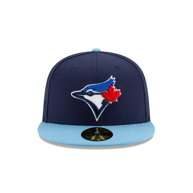 Toronto Blue Jays MLB New Era Men's Navy/Light Blue 59Fifty Authentic Collection Alternate 4 Fitted Hat