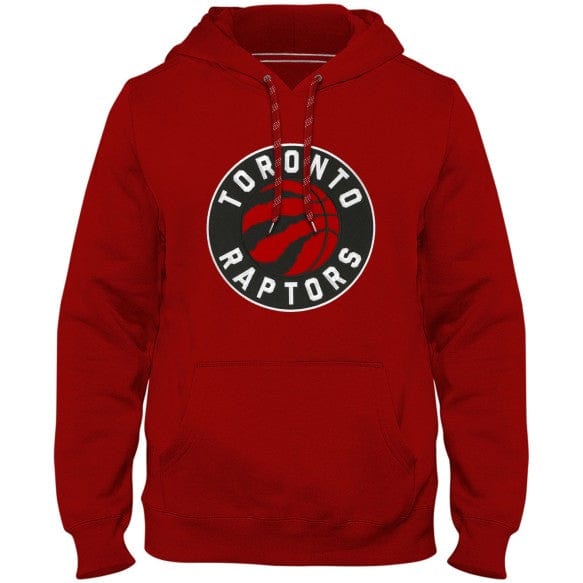 Toronto Raptors NBA Bulletin Men's Red Express Twill Logo Hoodie