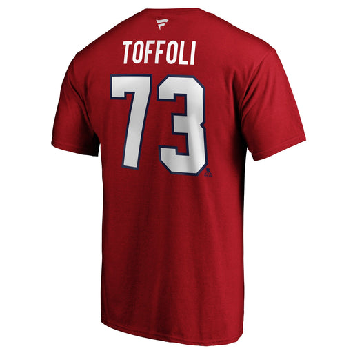Tyler Toffoli Montreal Canadiens NHL Fanatics Branded Men's Red Authentic T-Shirt