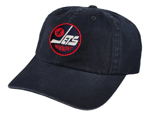 Winnipeg Jets NHL American Needle Men's Black Archive Heritage Adjustable Hat