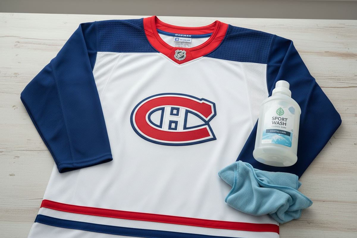 How to Wash a Hockey Jersey Without Ruining It