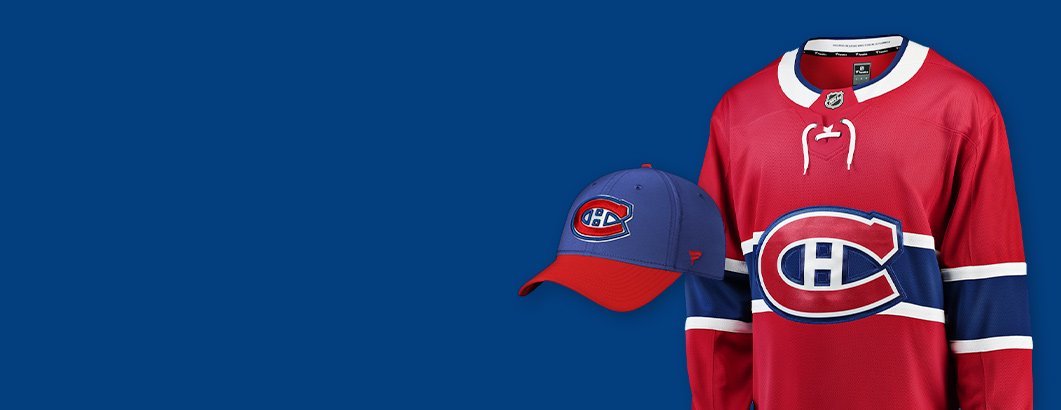 Official Montreal Canadiens Clothing & Apparel