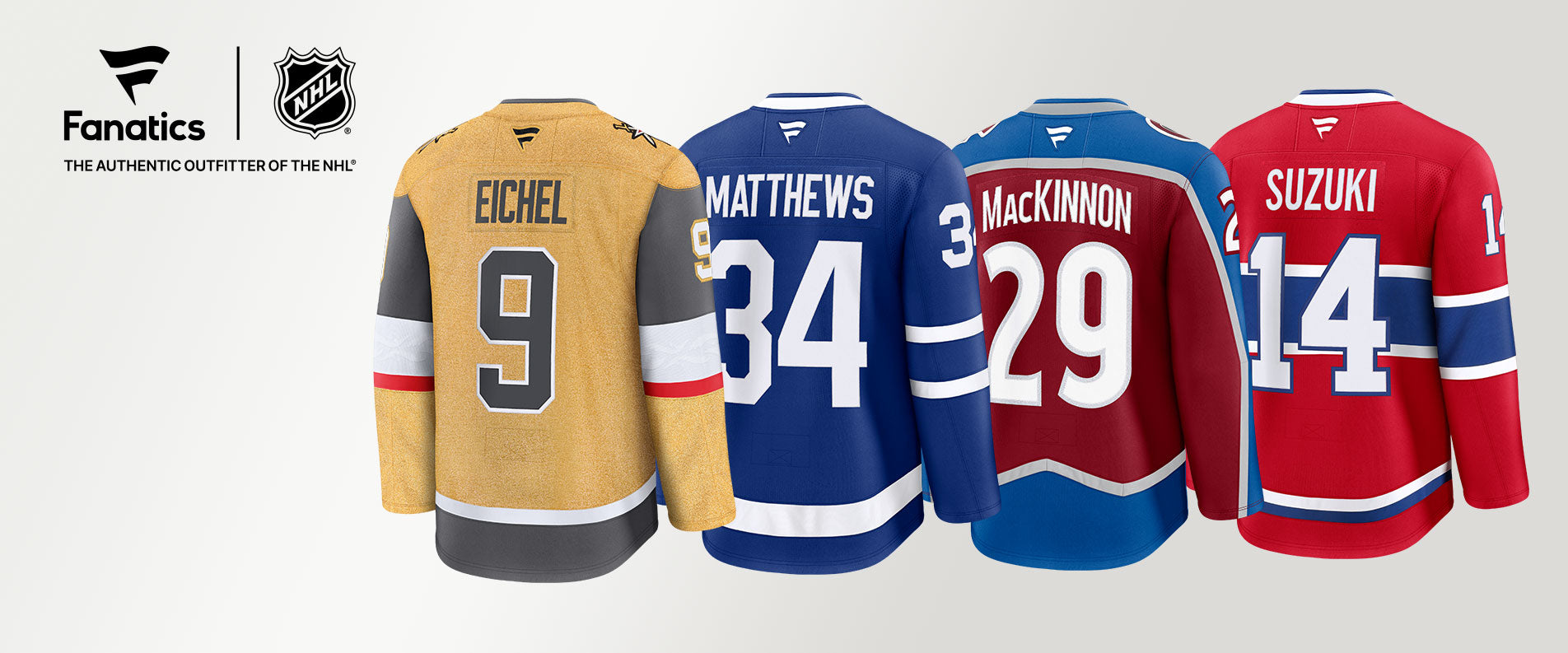 Fanatics Hockey Jerseys & Apparel